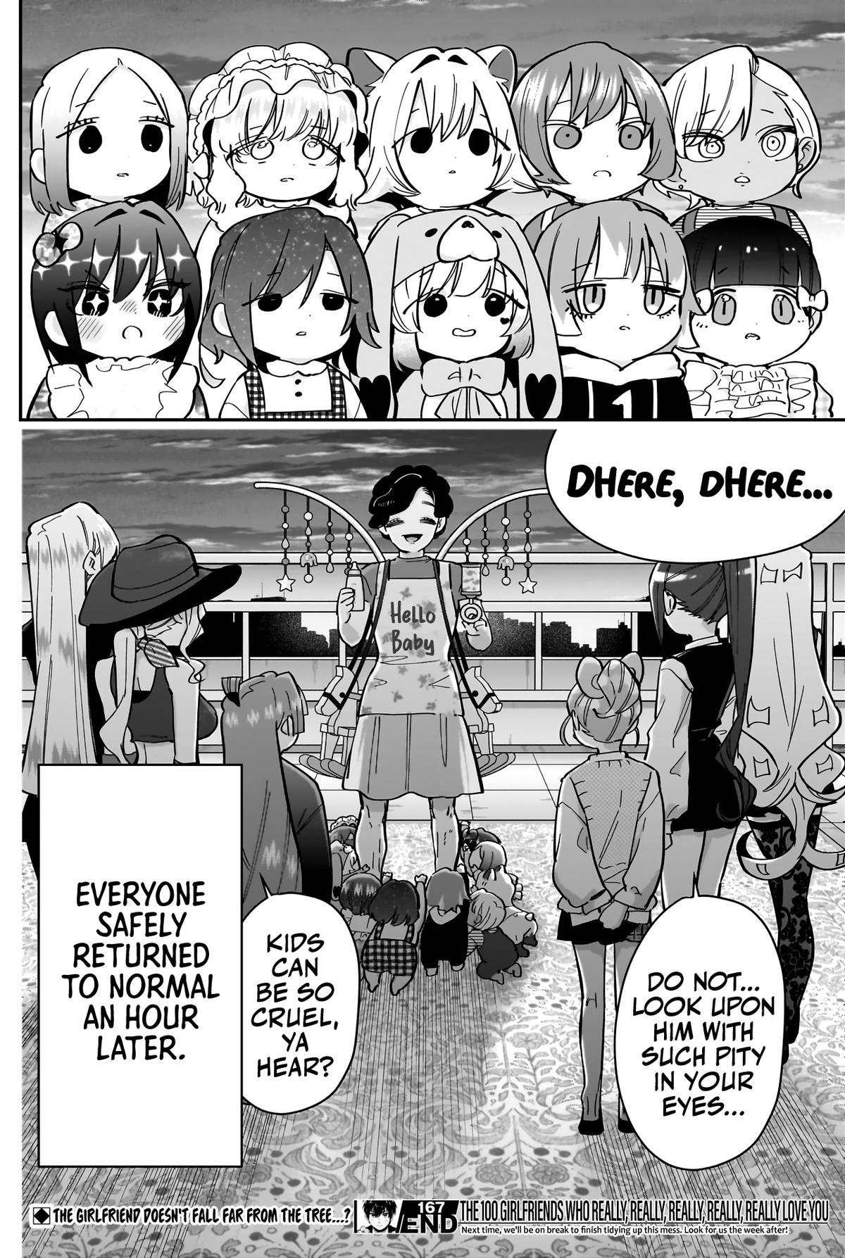 The 100 Girlfriends Who Really, Really, Really, Really, REALLY Love You Chapter 166