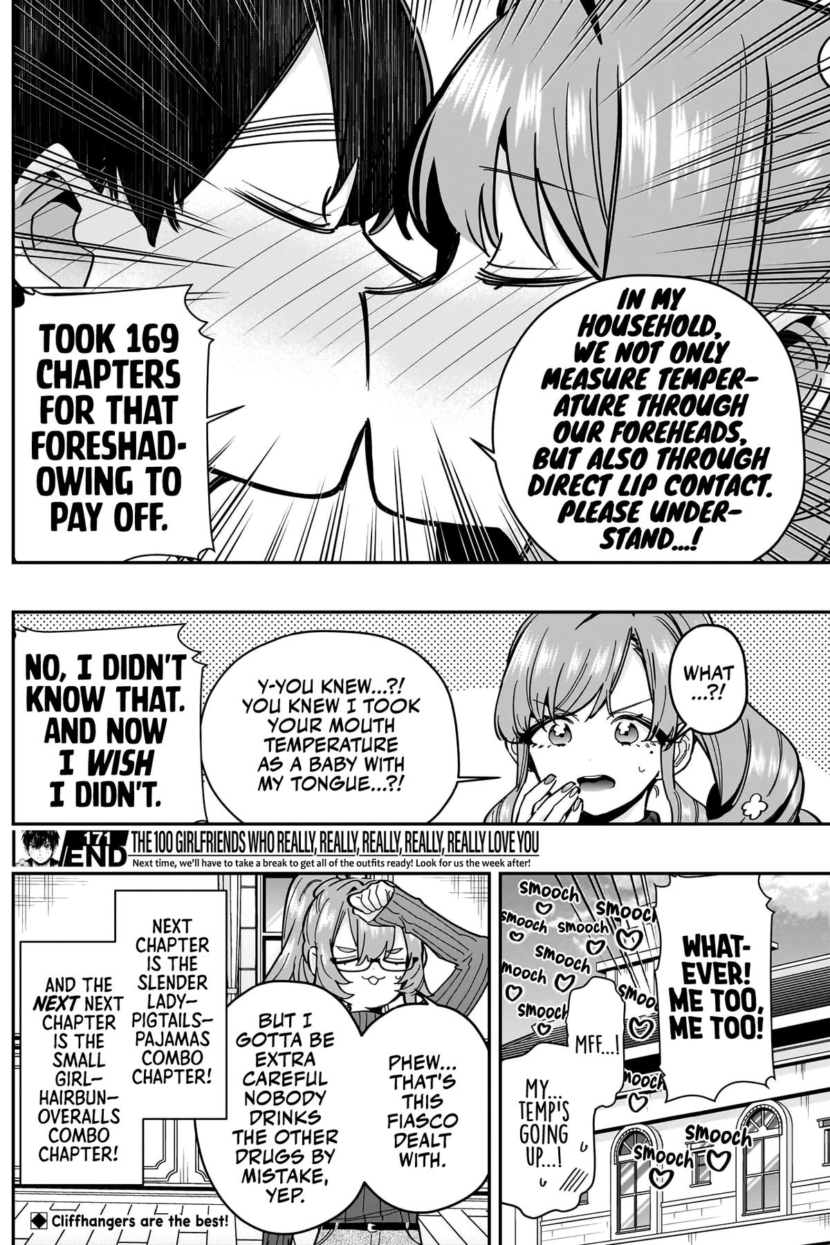 The 100 Girlfriends Who Really, Really, Really, Really, REALLY Love You Chapter 169