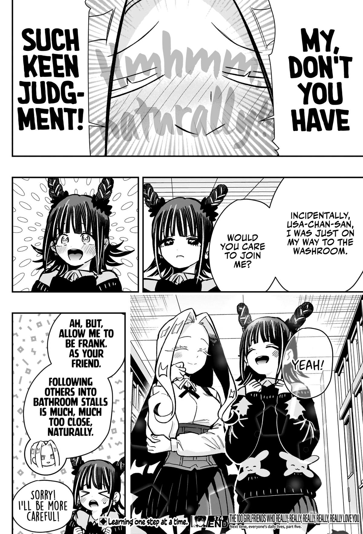 The 100 Girlfriends Who Really, Really, Really, Really, REALLY Love You Chapter 172