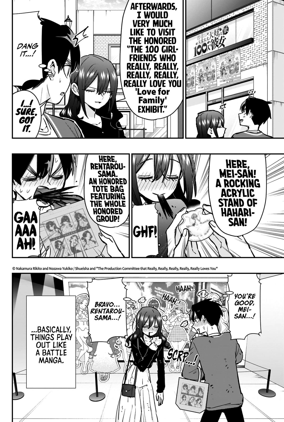 The 100 Girlfriends Who Really, Really, Really, Really, REALLY Love You Chapter 180