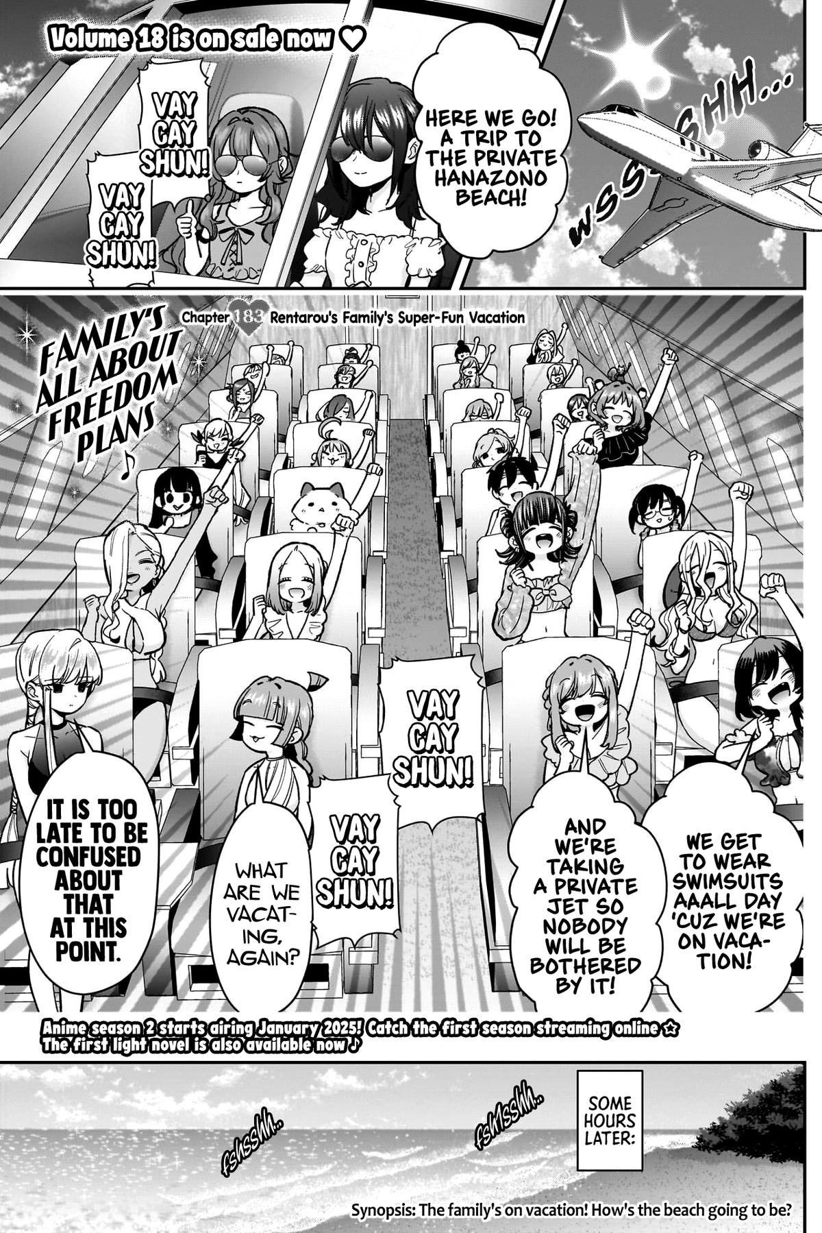 The 100 Girlfriends Who Really, Really, Really, Really, REALLY Love You Chapter 181