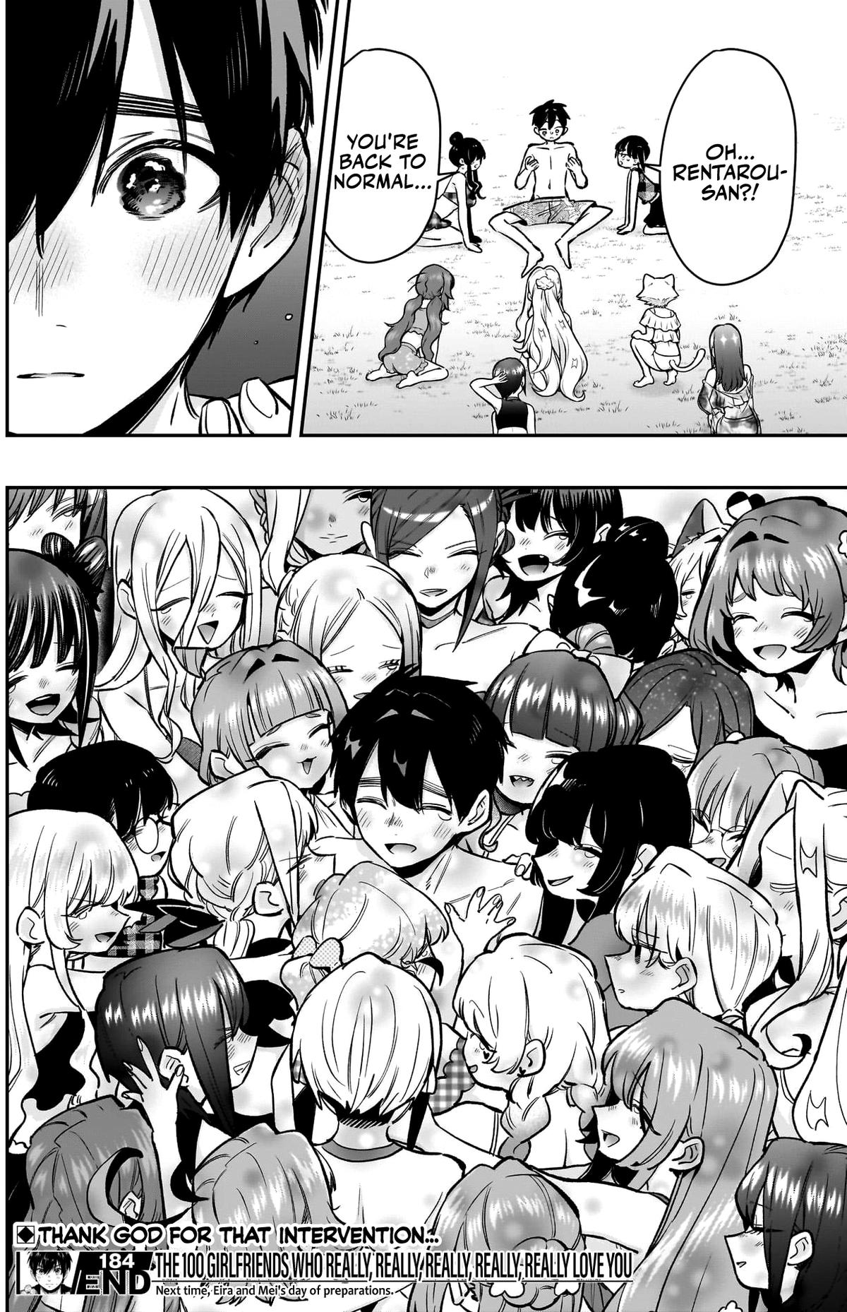 The 100 Girlfriends Who Really, Really, Really, Really, REALLY Love You Chapter 182