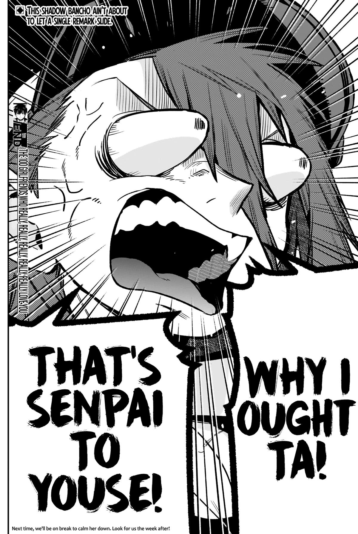 The 100 Girlfriends Who Really, Really, Really, Really, REALLY Love You Chapter 185