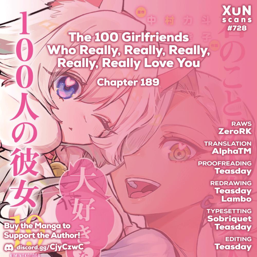 The 100 Girlfriends Who Really, Really, Really, Really, REALLY Love You Chapter 187
