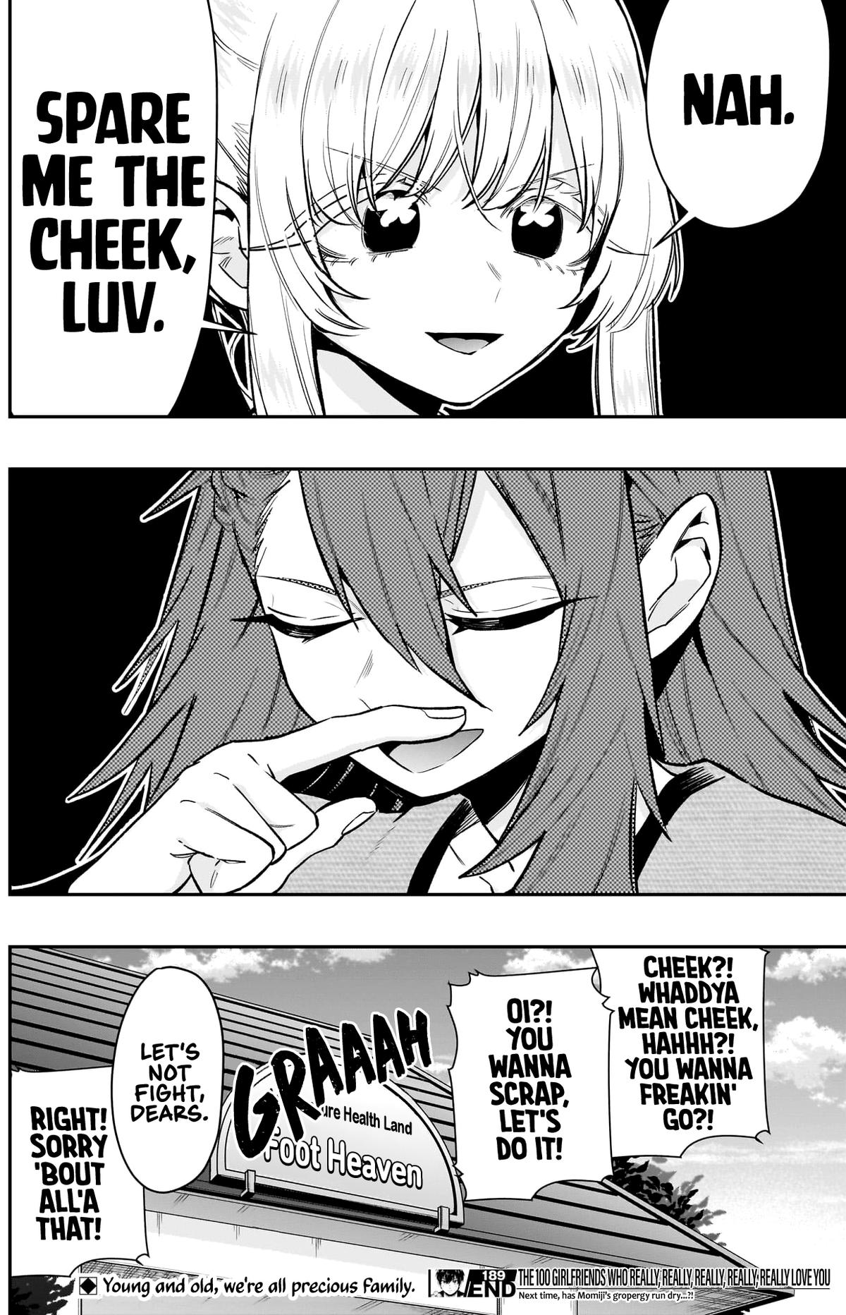 The 100 Girlfriends Who Really, Really, Really, Really, REALLY Love You Chapter 187