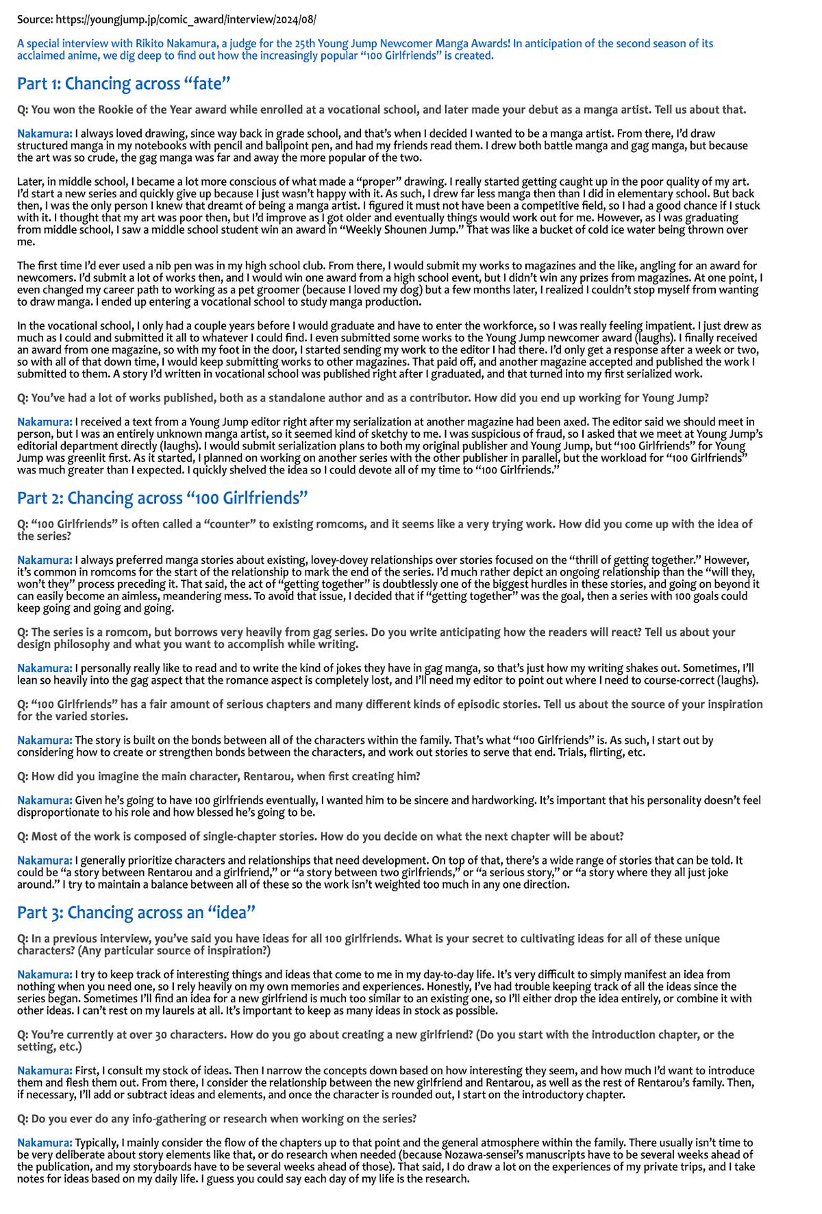 The 100 Girlfriends Who Really, Really, Really, Really, REALLY Love You Chapter 189