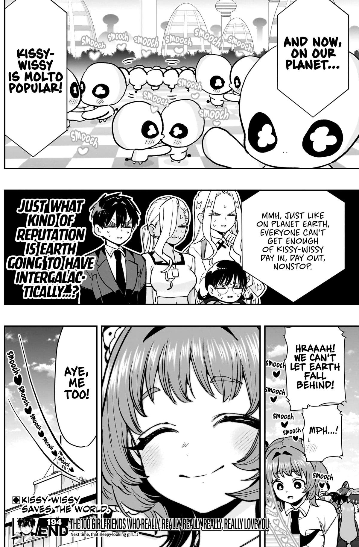 The 100 Girlfriends Who Really, Really, Really, Really, REALLY Love You Chapter 192