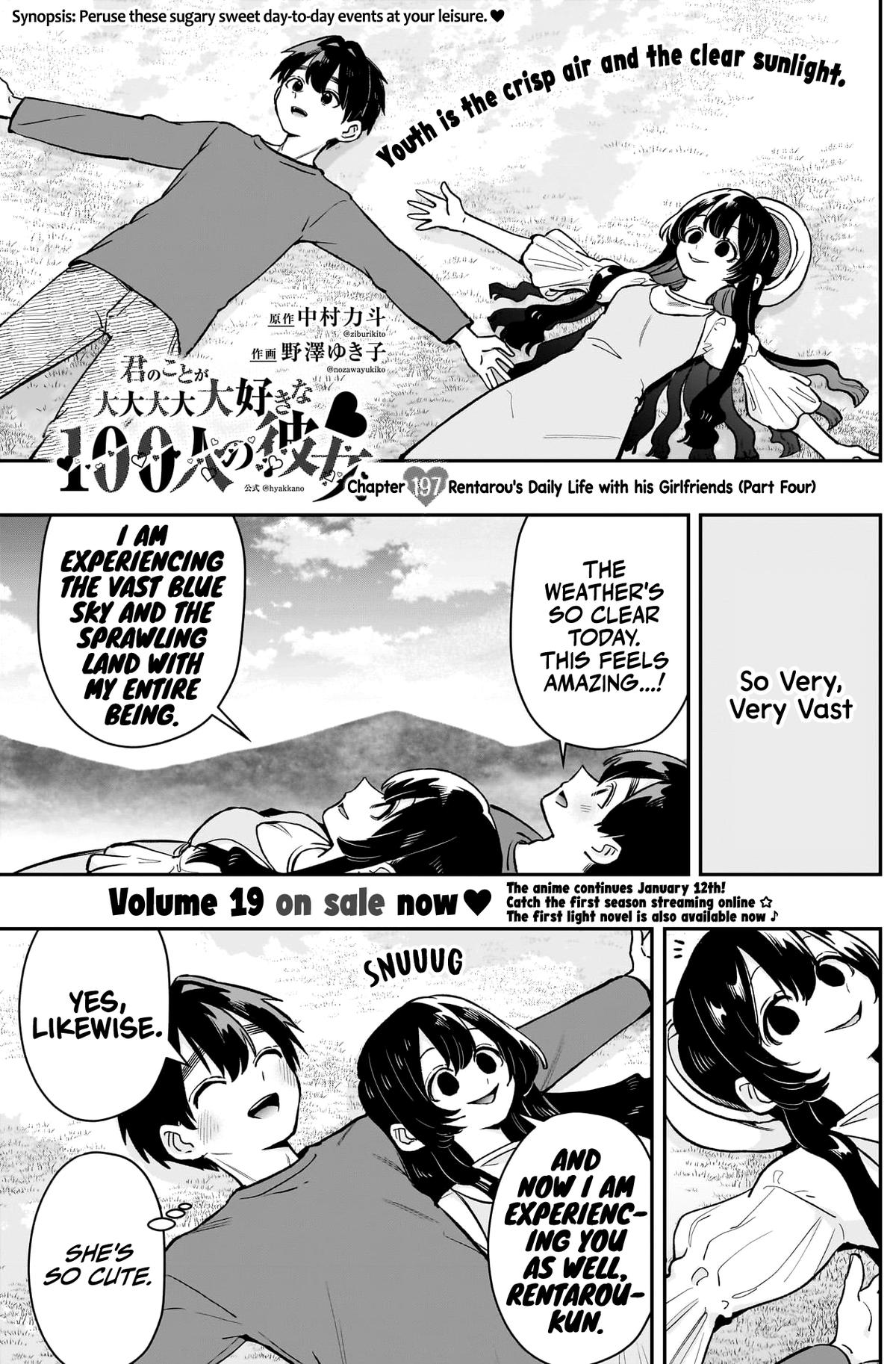 The 100 Girlfriends Who Really, Really, Really, Really, REALLY Love You Chapter 196