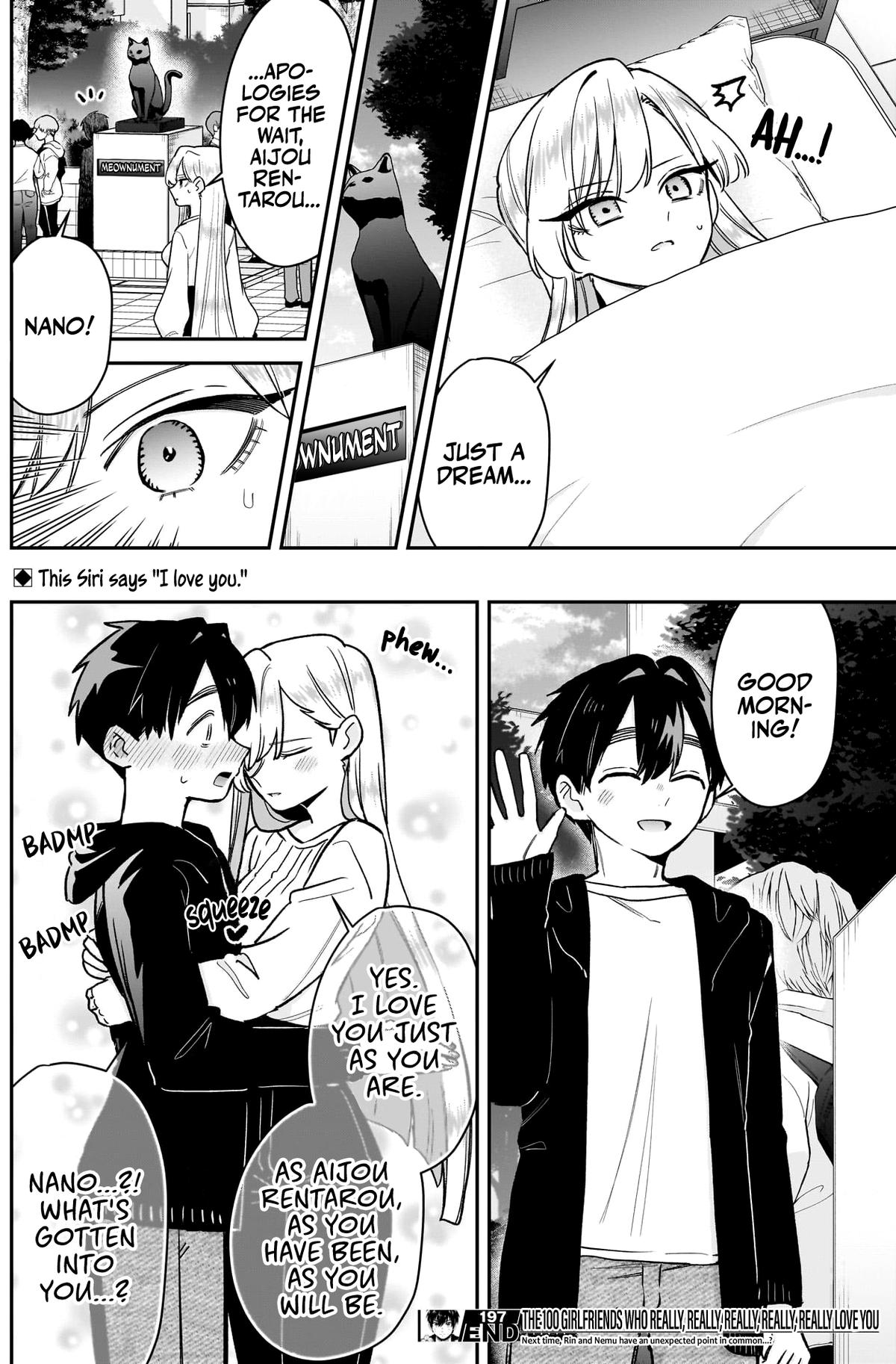 The 100 Girlfriends Who Really, Really, Really, Really, REALLY Love You Chapter 196