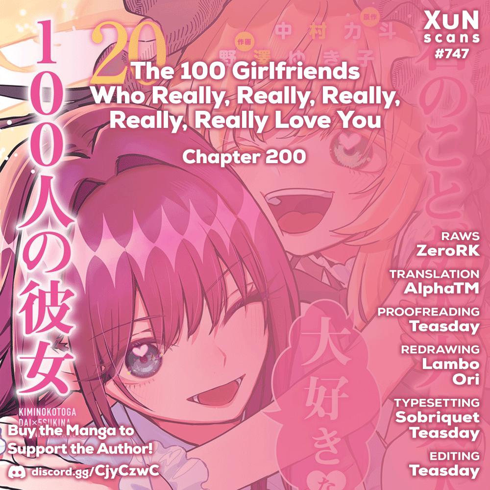 The 100 Girlfriends Who Really, Really, Really, Really, REALLY Love You Chapter 199