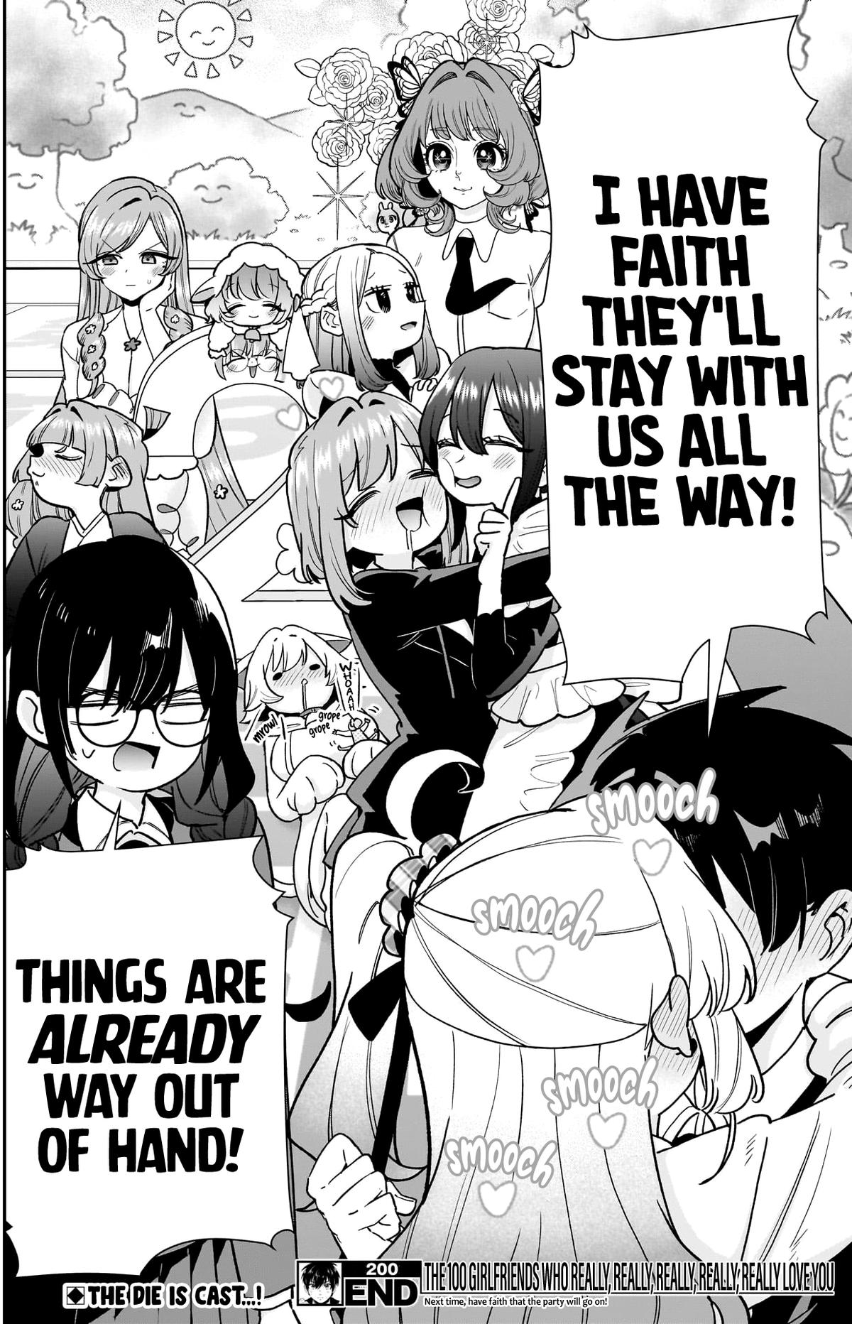 The 100 Girlfriends Who Really, Really, Really, Really, REALLY Love You Chapter 199