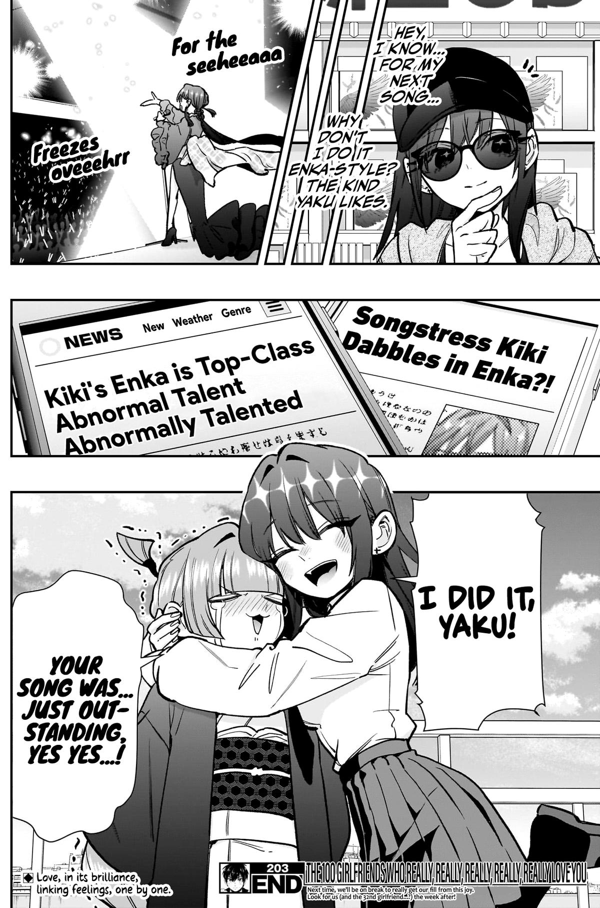 The 100 Girlfriends Who Really, Really, Really, Really, REALLY Love You Chapter 201