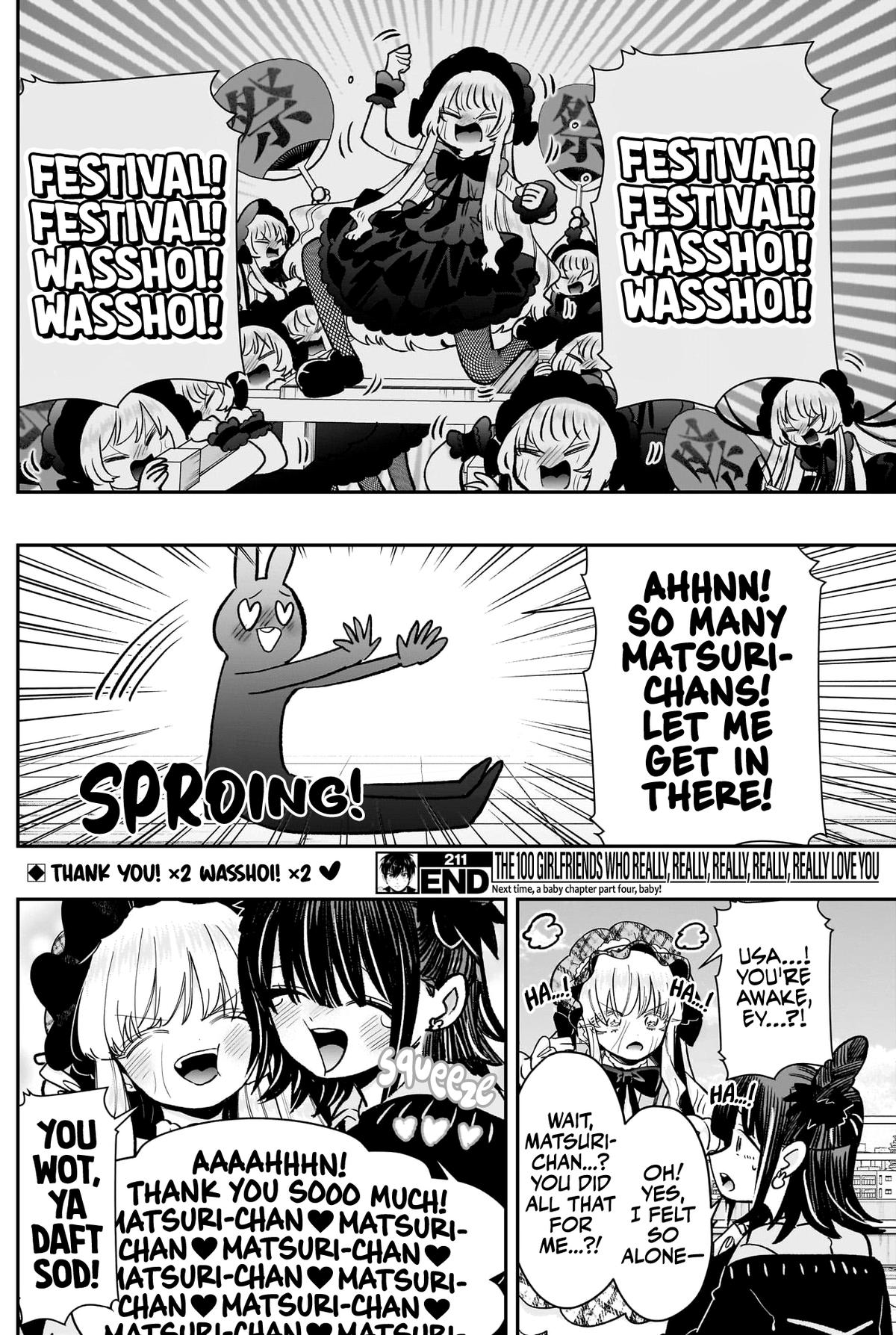 The 100 Girlfriends Who Really, Really, Really, Really, REALLY Love You Chapter 210