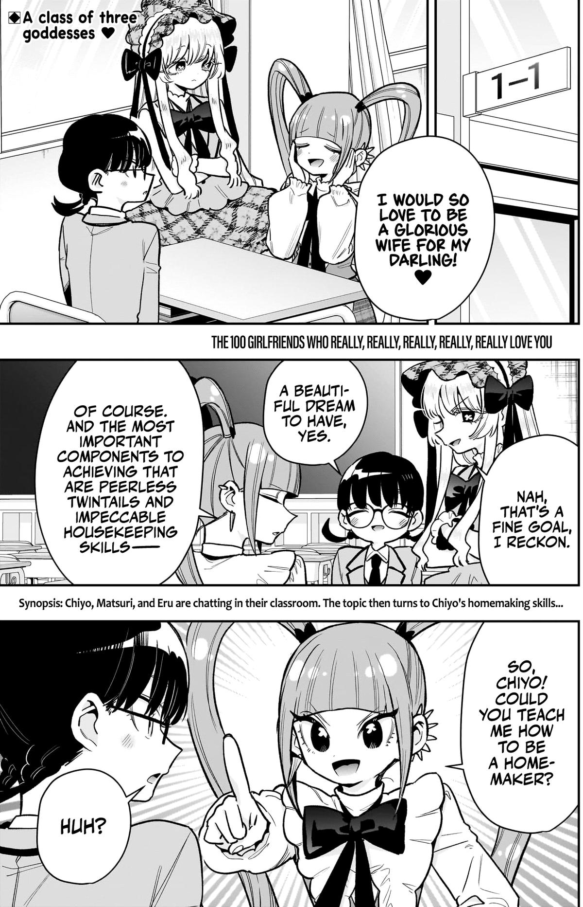 The 100 Girlfriends Who Really, Really, Really, Really, REALLY Love You Chapter 224