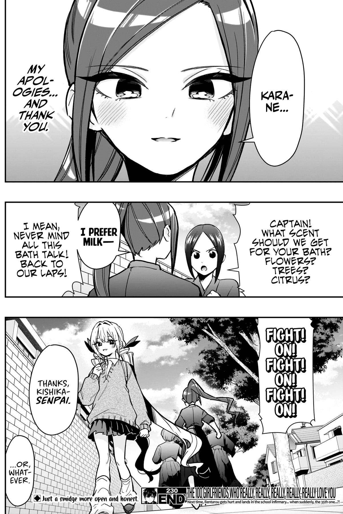 The 100 Girlfriends Who Really, Really, Really, Really, REALLY Love You Chapter 228