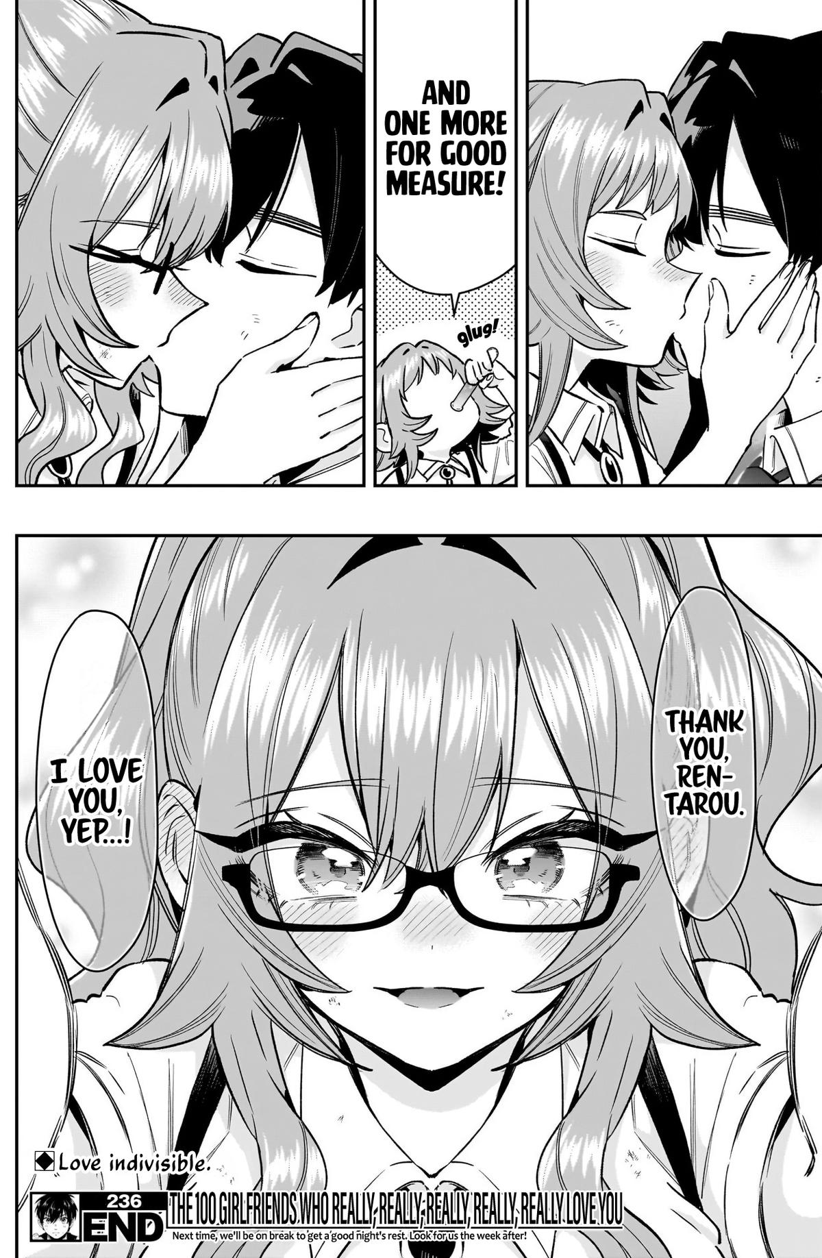 The 100 Girlfriends Who Really, Really, Really, Really, REALLY Love You Chapter 235