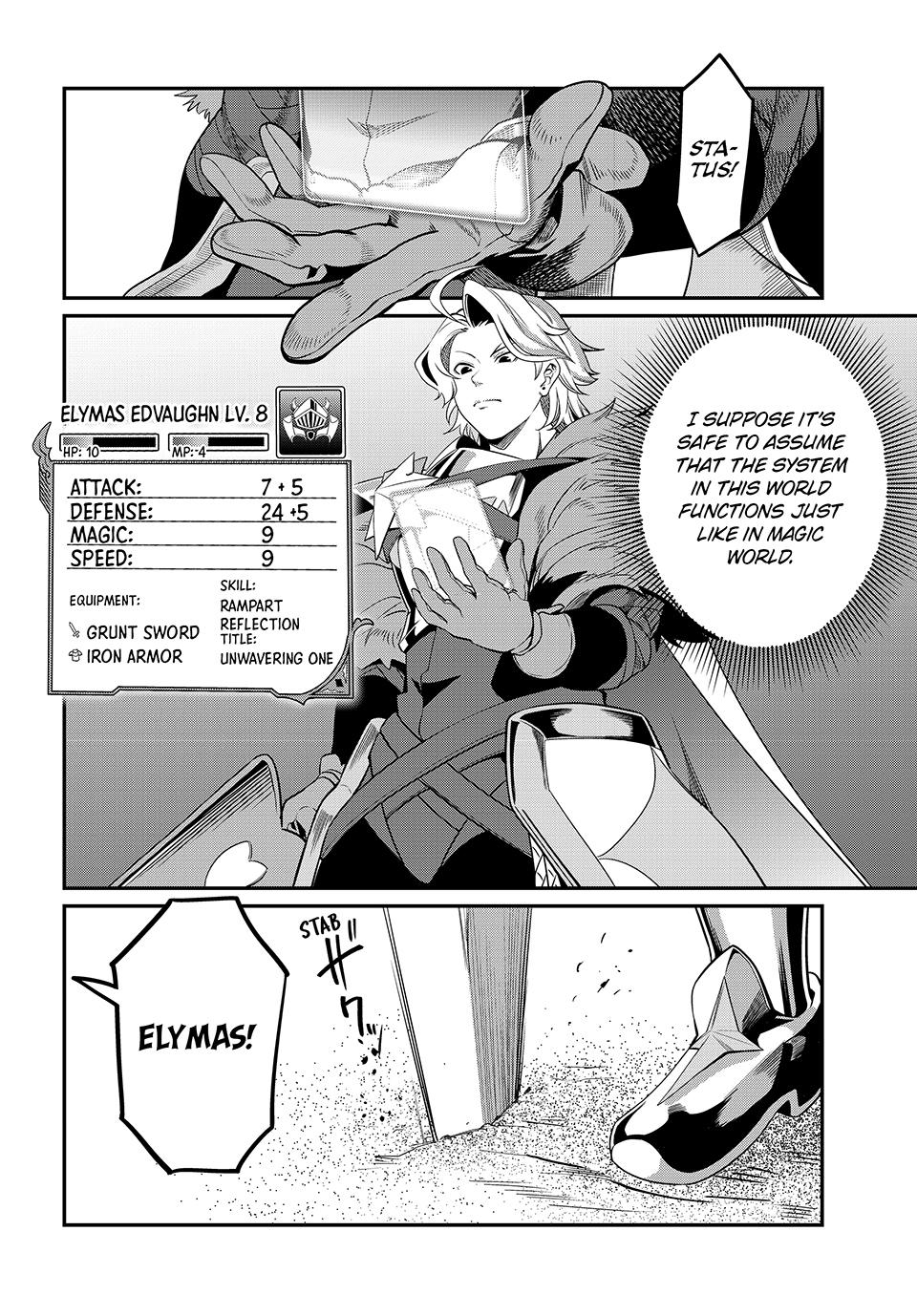 Read The Exiled Heavy Knight Knows How to Game the System - Chapter 2 - www.exiledheavyknightknowshowgamesystem.com | Image 2