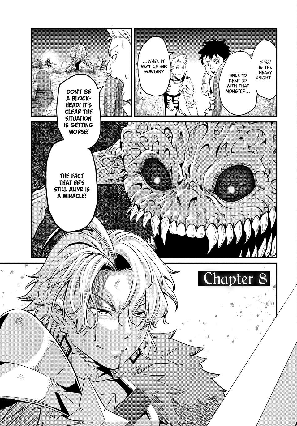 Read The Exiled Heavy Knight Knows How to Game the System - Chapter 8 - www.exiledheavyknightknowshowgamesystem.com | Image 1