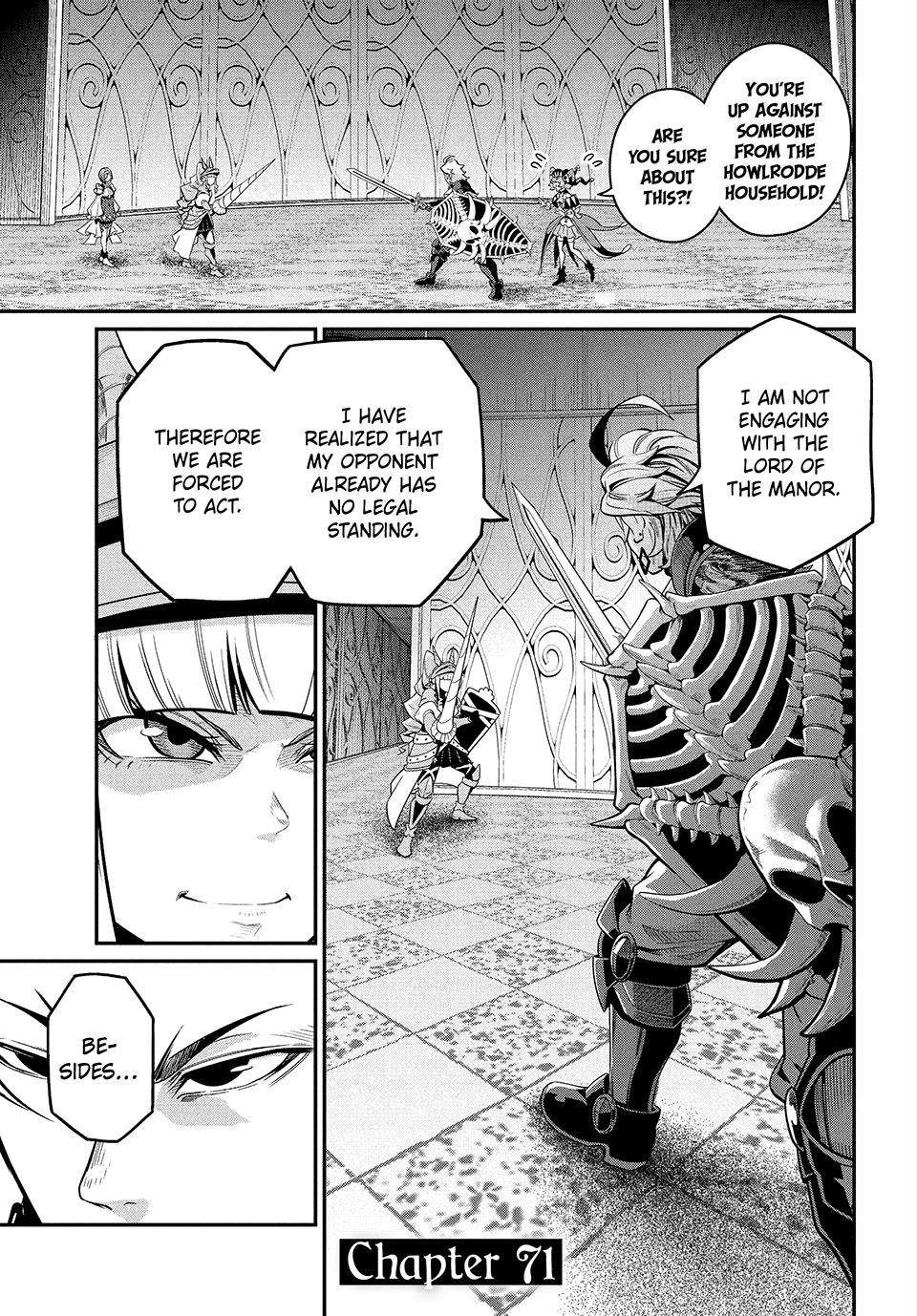 Read The Exiled Heavy Knight Knows How to Game the System - Chapter 71 - www.exiledheavyknightknowshowgamesystem.com | Image 1