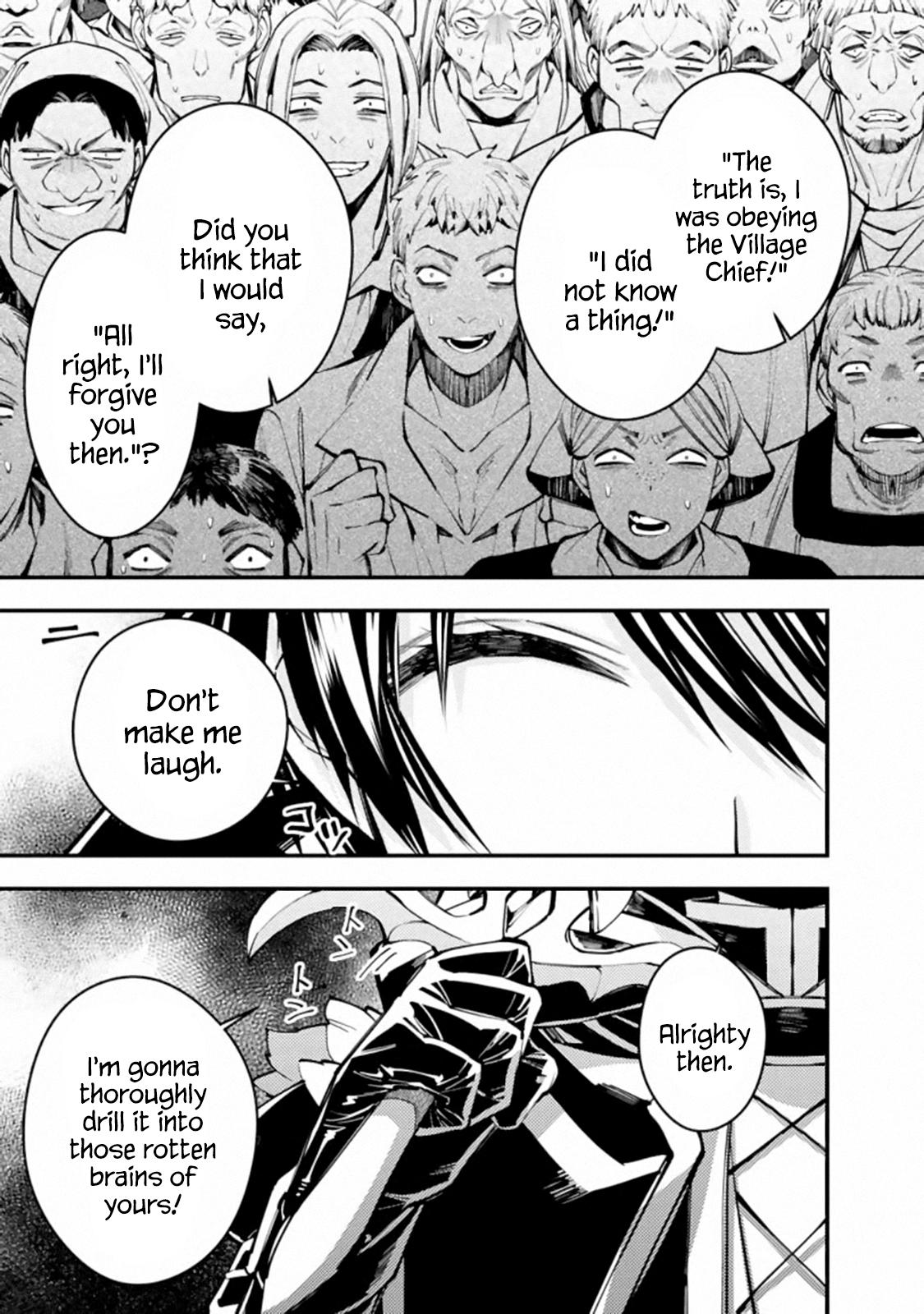 The Hero Who Seeks Revenge Shall Exterminate with Darkness Chapter 22 25