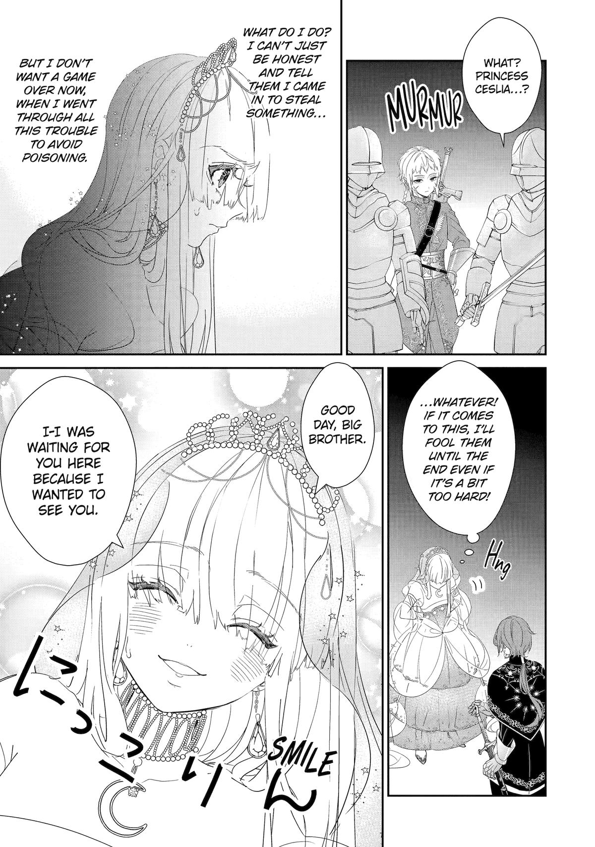 The Newbie Princess Doesn't Want a Game Over! Survive Through the Power of Simping Chapter 0 34
