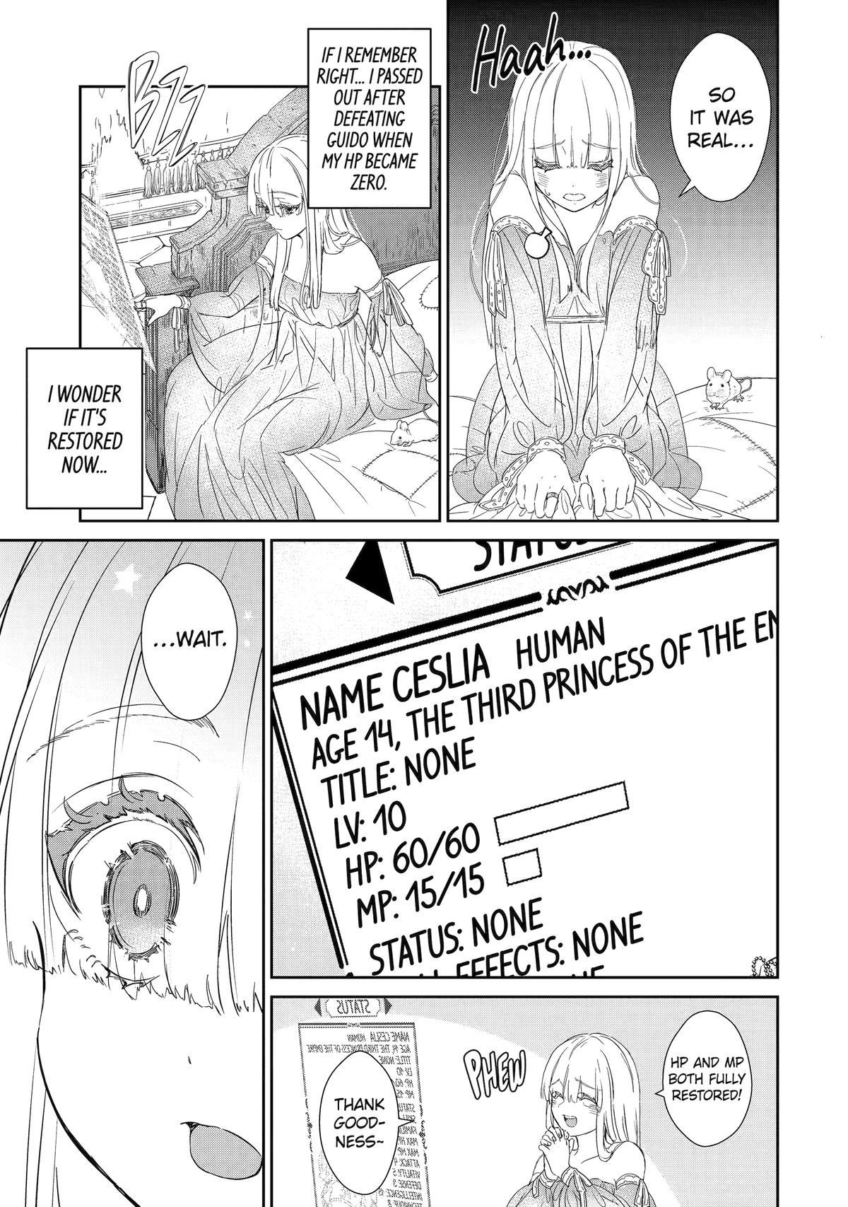 The Newbie Princess Doesn't Want a Game Over! Survive Through the Power of Simping Chapter 1 6