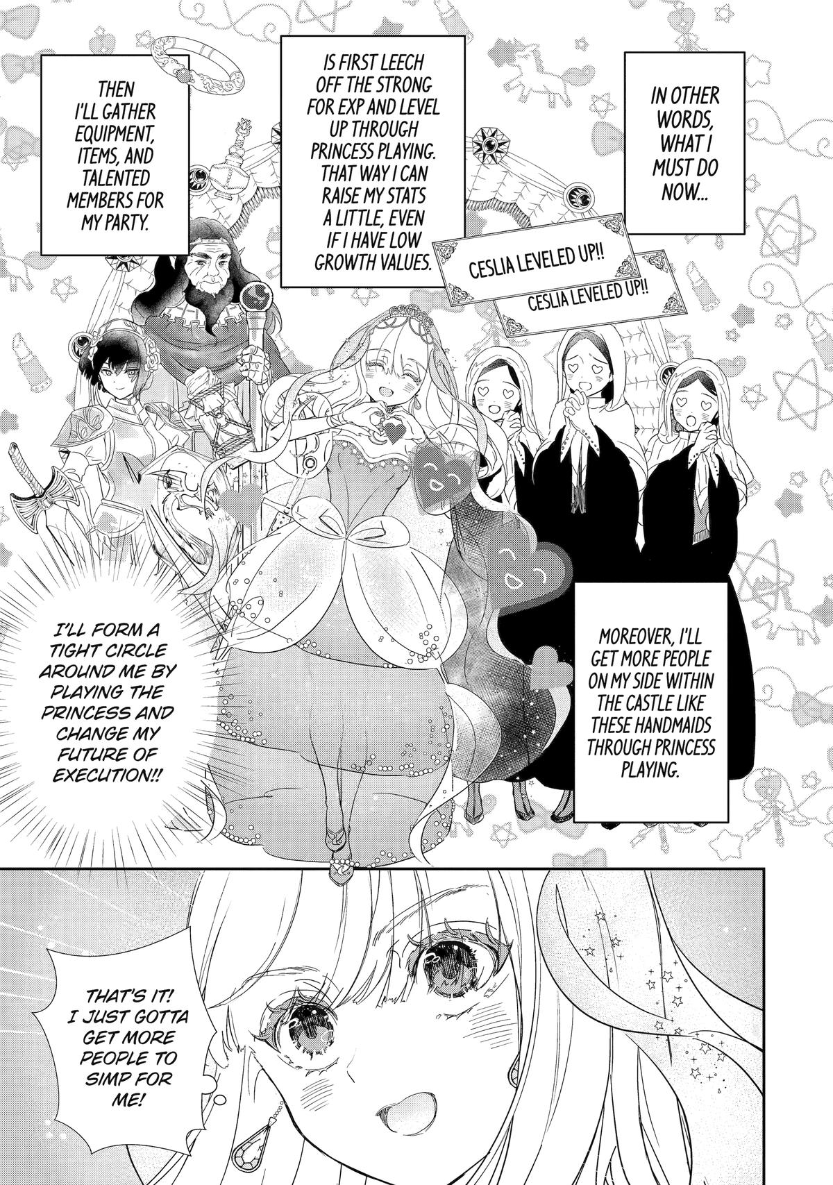 The Newbie Princess Doesn't Want a Game Over! Survive Through the Power of Simping Chapter 1 24