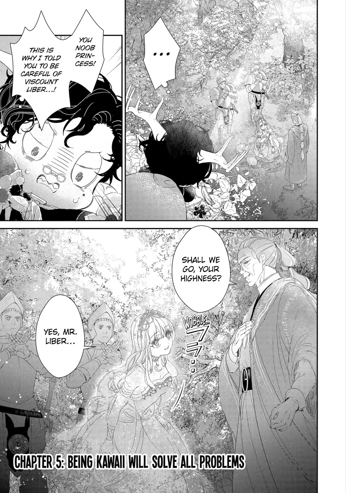The Newbie Princess Doesn't Want a Game Over! Survive Through the Power of Simping Chapter 5 1