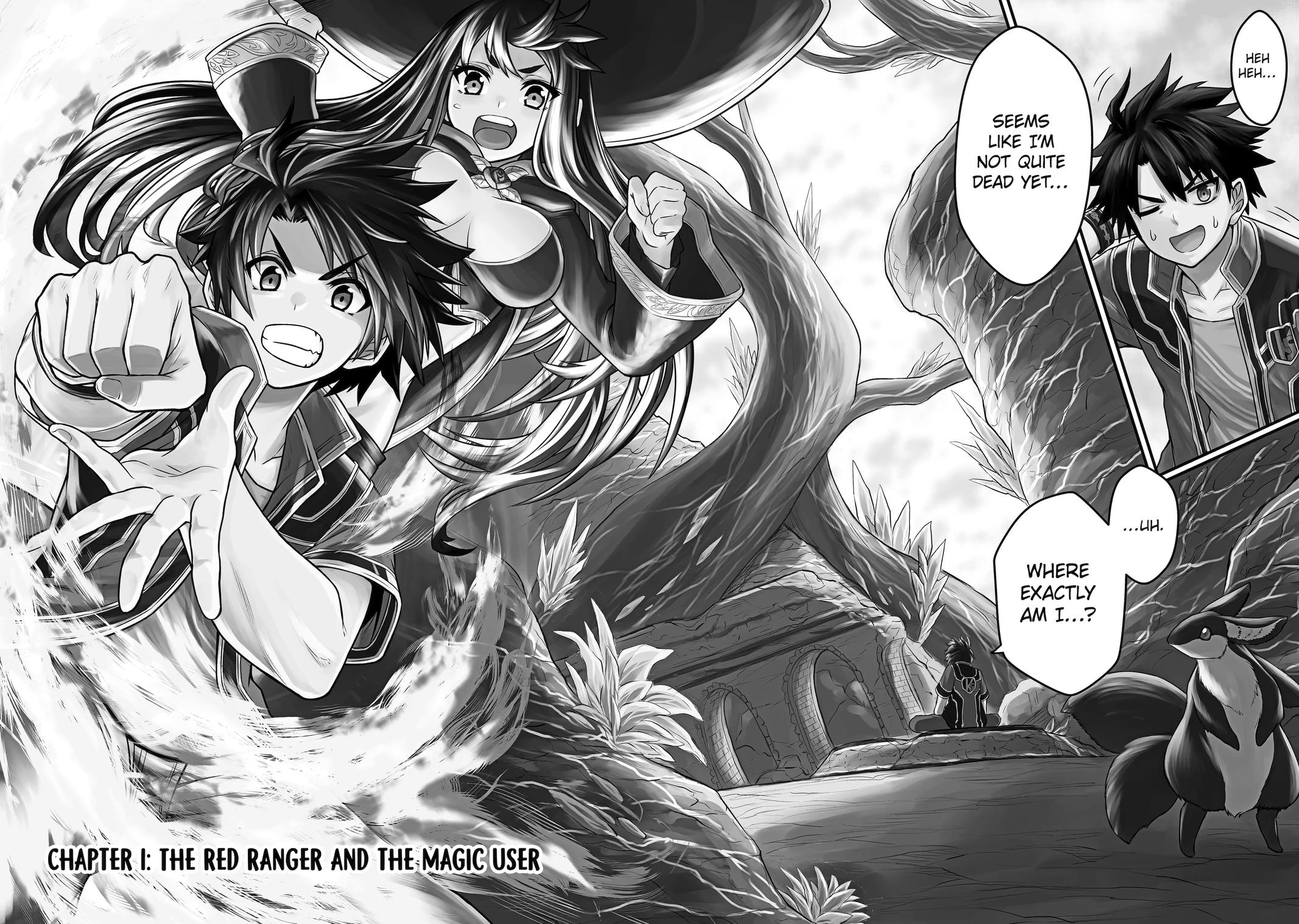 The Red Ranger Becomes an Adventurer in Another World Chapter 1 4
