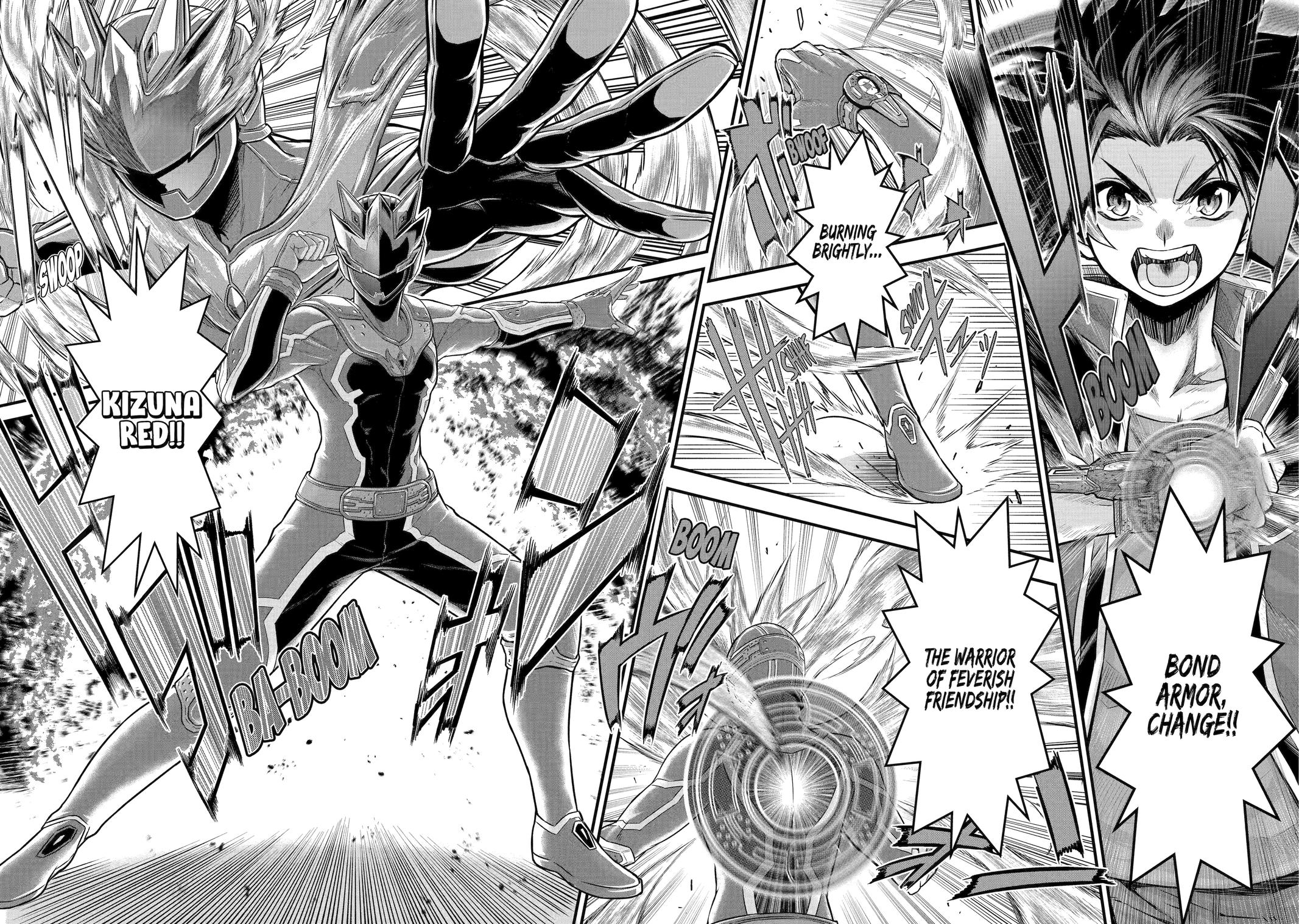 The Red Ranger Becomes an Adventurer in Another World Chapter 1 13