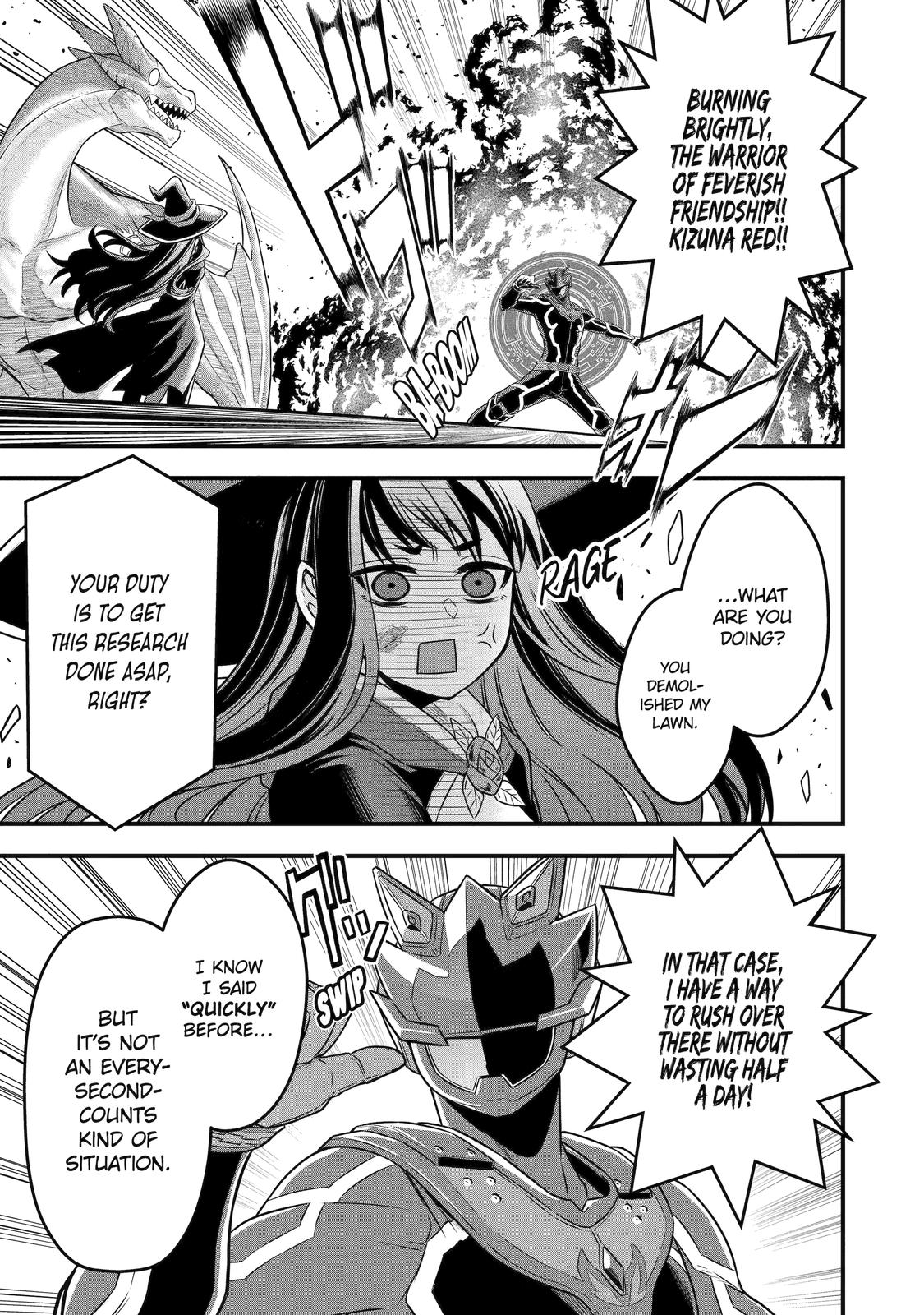 The Red Ranger Becomes an Adventurer in Another World Chapter 1 23