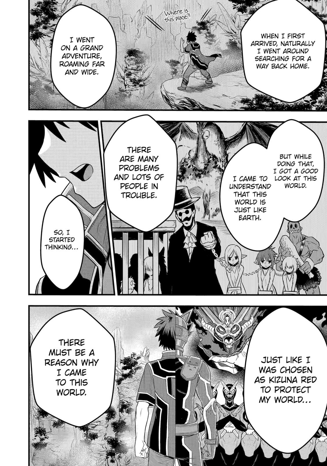 The Red Ranger Becomes an Adventurer in Another World Chapter 1 32