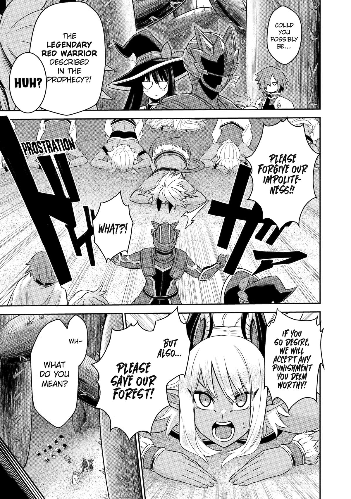 The Red Ranger Becomes an Adventurer in Another World Chapter 9 17