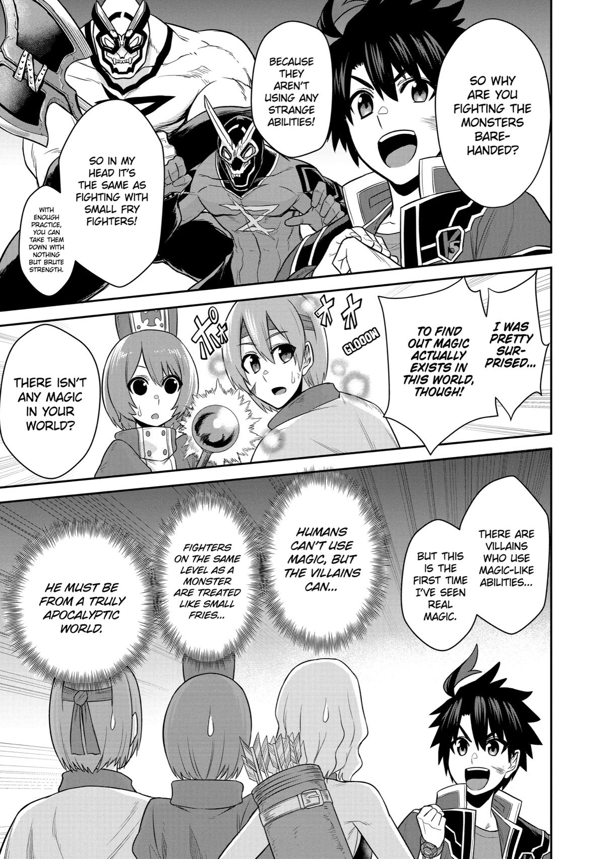 The Red Ranger Becomes an Adventurer in Another World Chapter 17 16