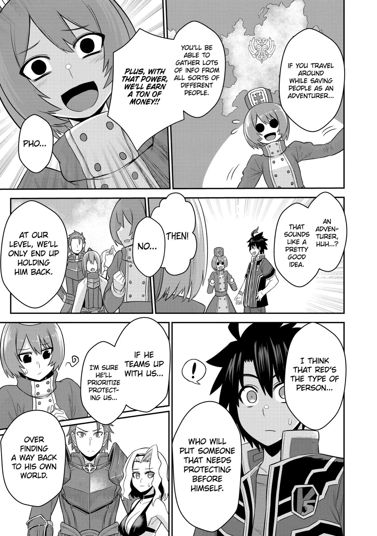 The Red Ranger Becomes an Adventurer in Another World Chapter 17 34