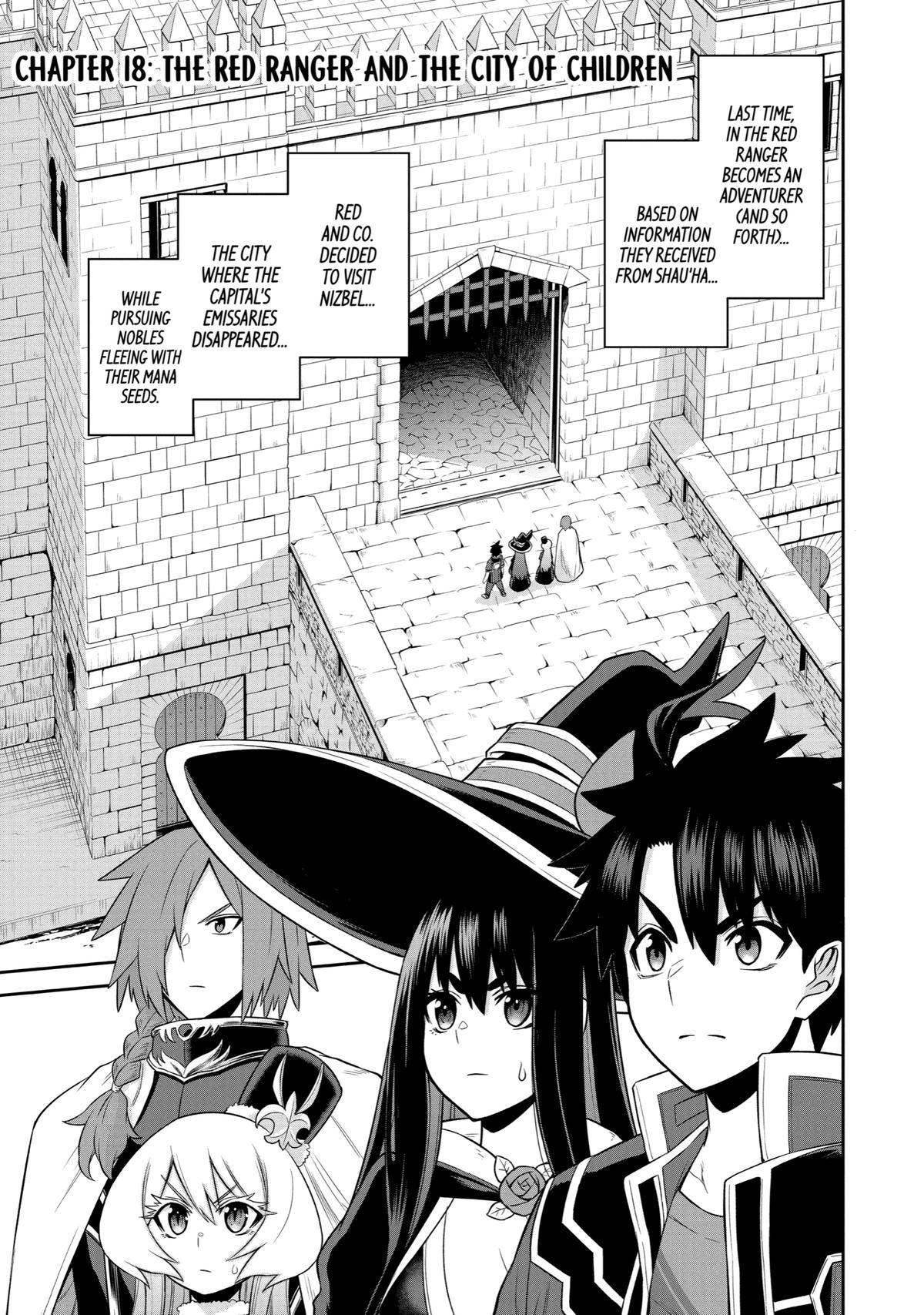 The Red Ranger Becomes an Adventurer in Another World Chapter 18 1