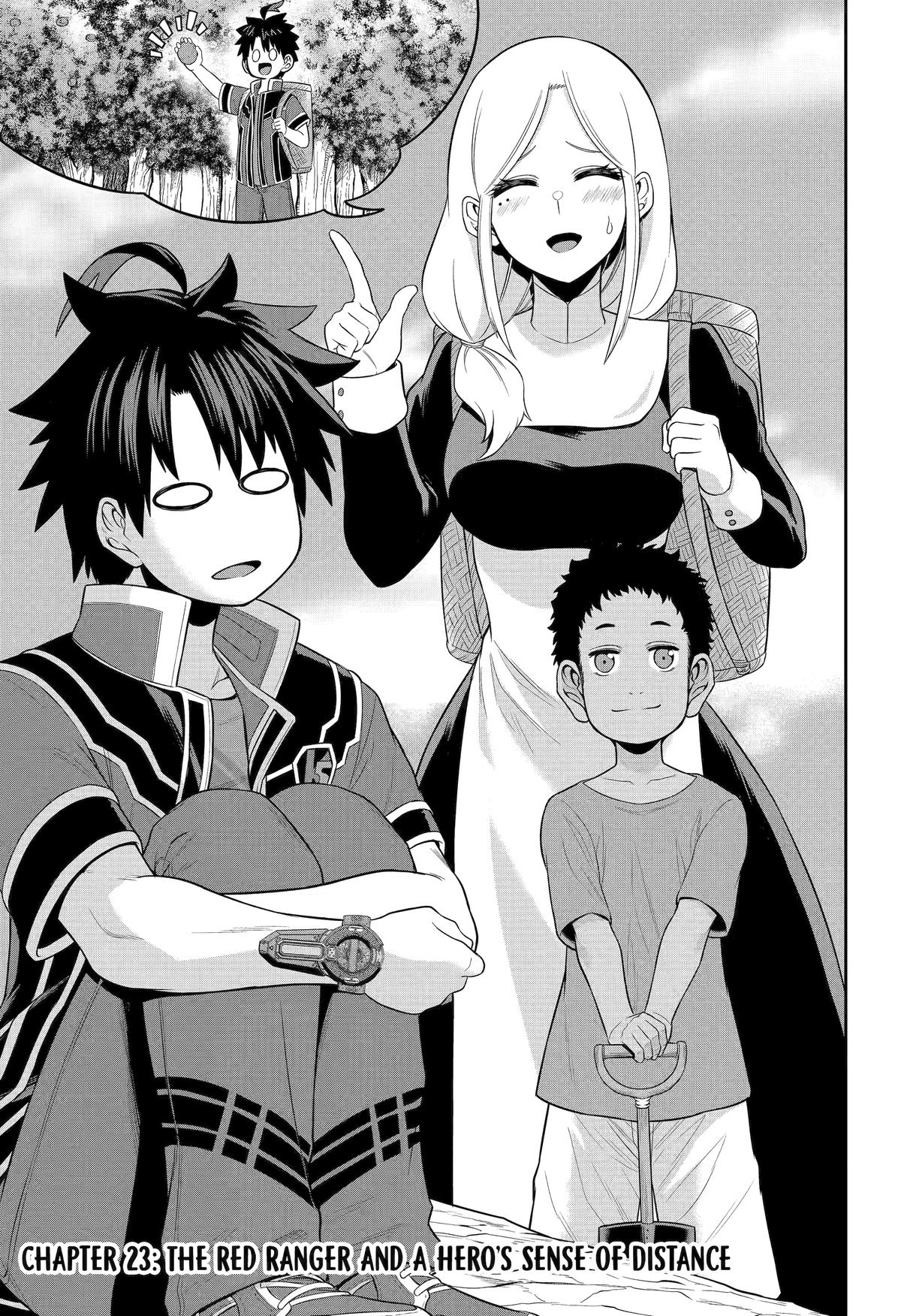 The Red Ranger Becomes an Adventurer in Another World Chapter 23 1