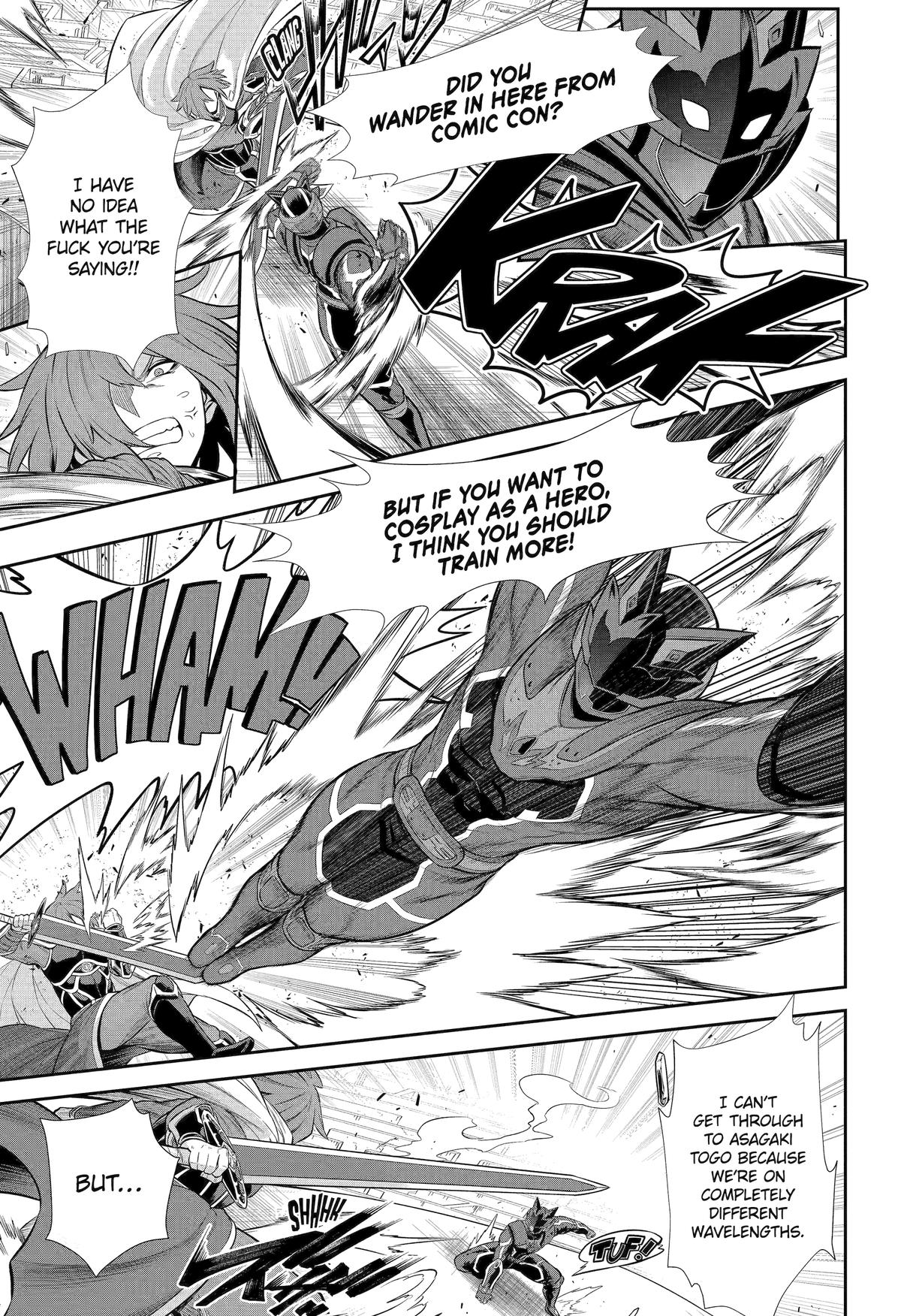 The Red Ranger Becomes an Adventurer in Another World Chapter 28 22