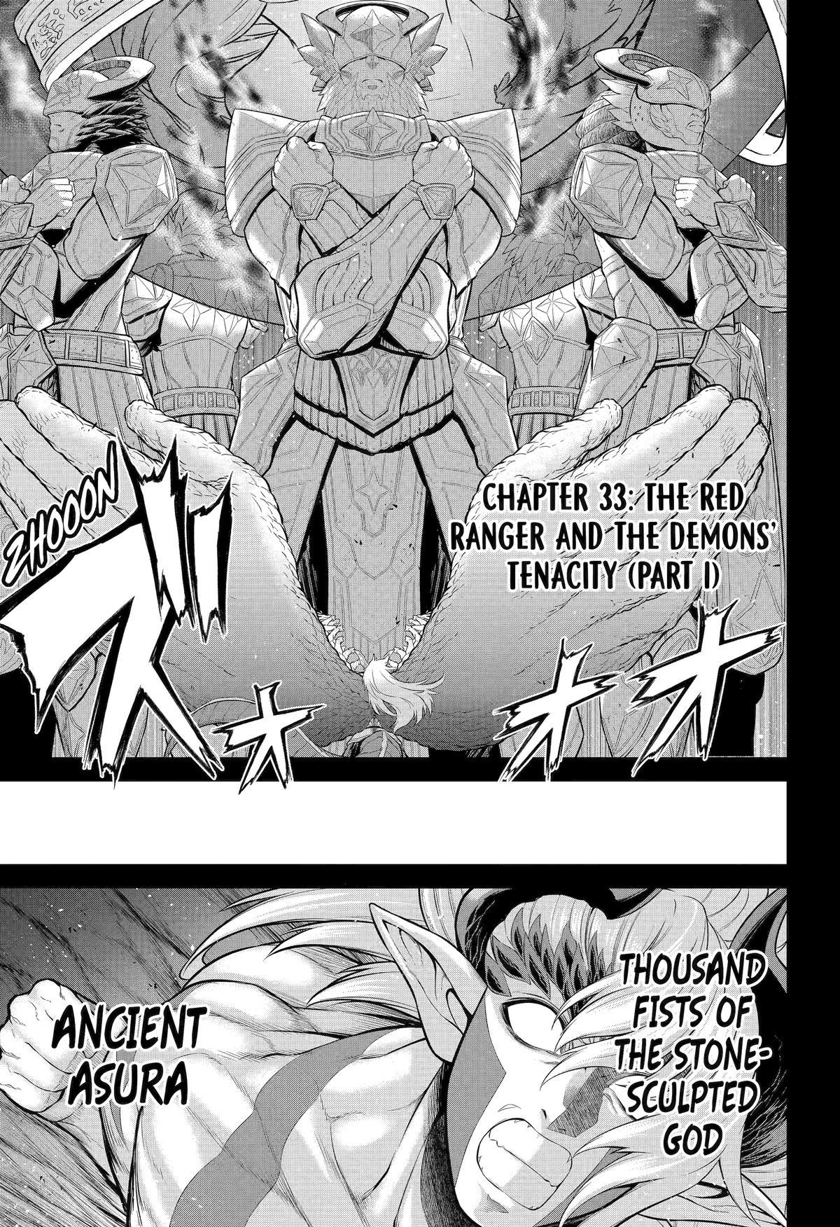 The Red Ranger Becomes an Adventurer in Another World Chapter 33 1