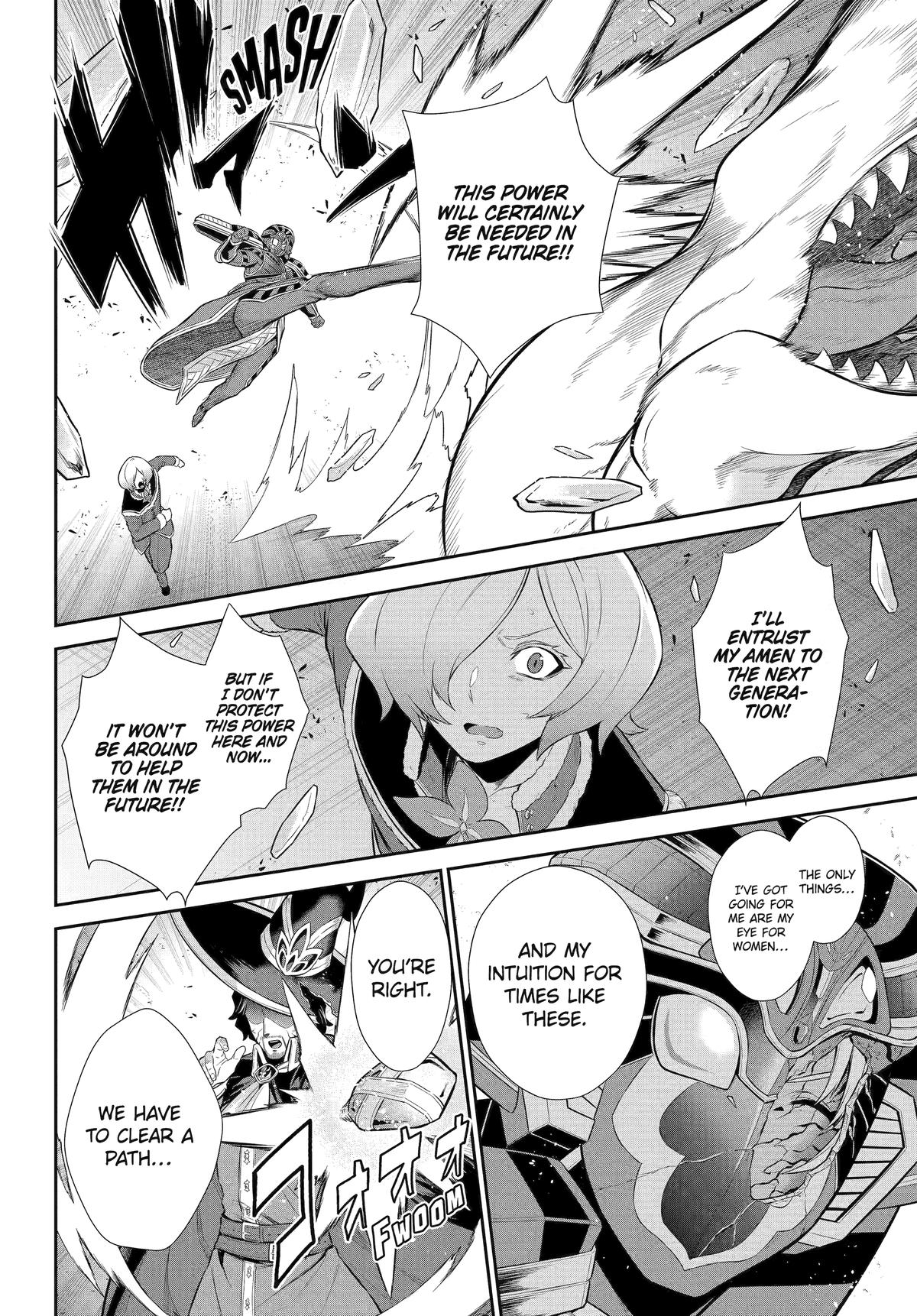 The Red Ranger Becomes an Adventurer in Another World Chapter 35 32