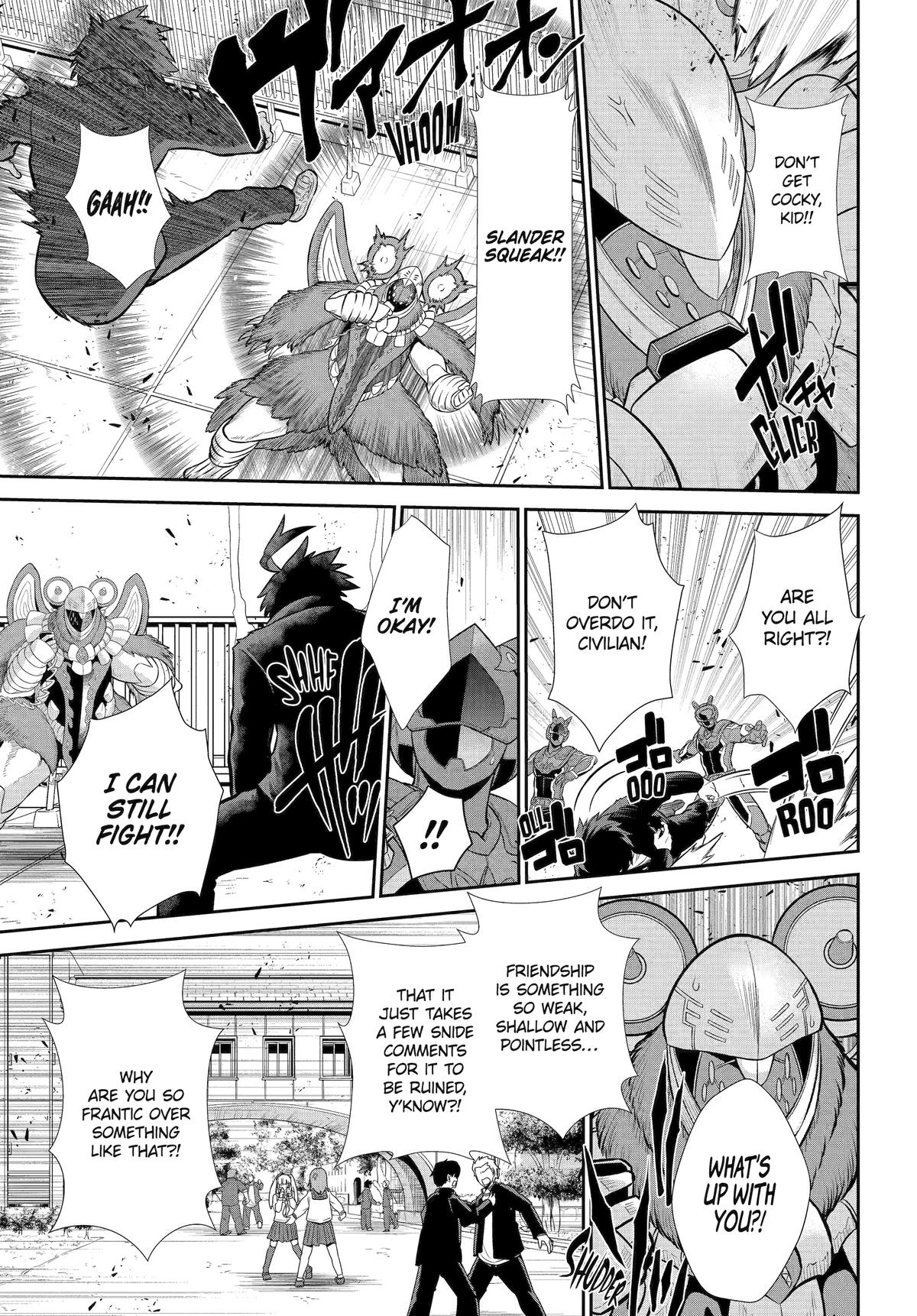 The Red Ranger Becomes an Adventurer in Another World Chapter 42.5 24