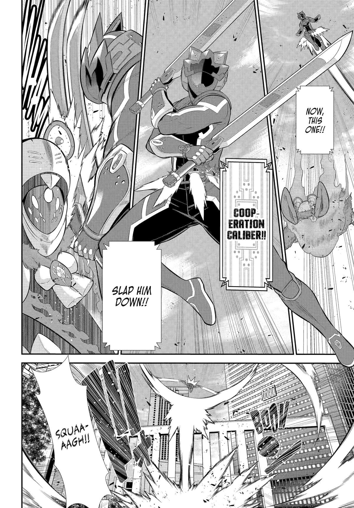 The Red Ranger Becomes an Adventurer in Another World Chapter 42.5 34