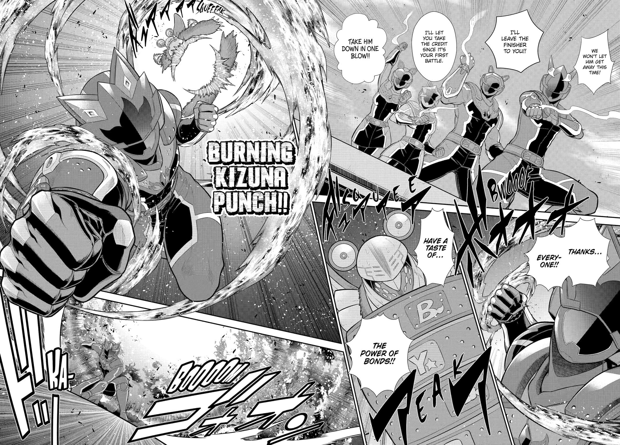 The Red Ranger Becomes an Adventurer in Another World Chapter 42.5 36