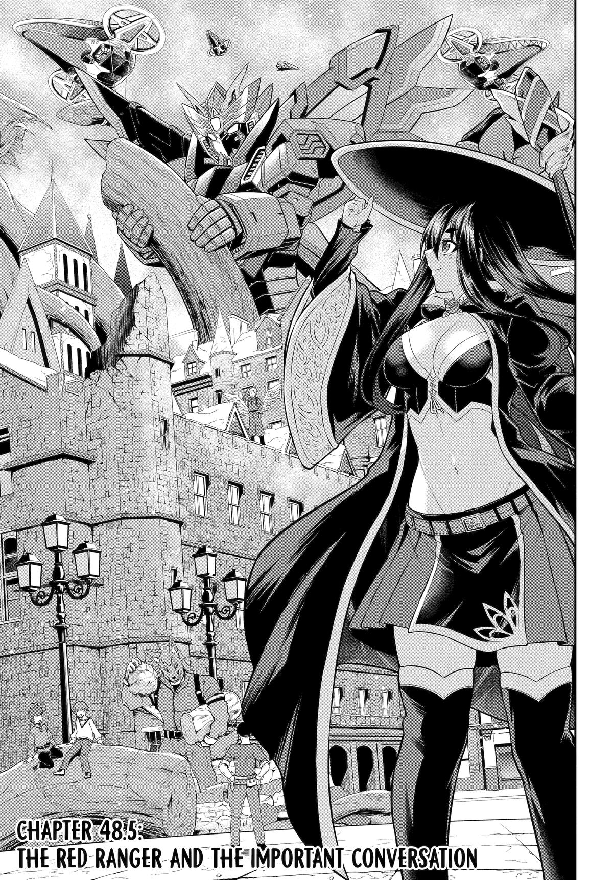 The Red Ranger Becomes an Adventurer in Another World Chapter 48.5 1