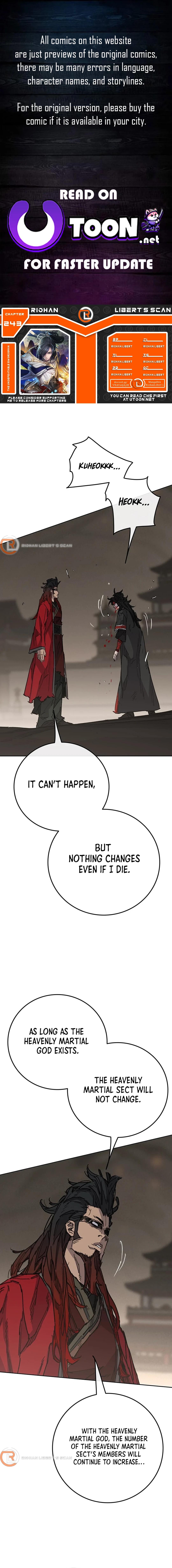 The Undefeatable Swordsman Chapter 243 1