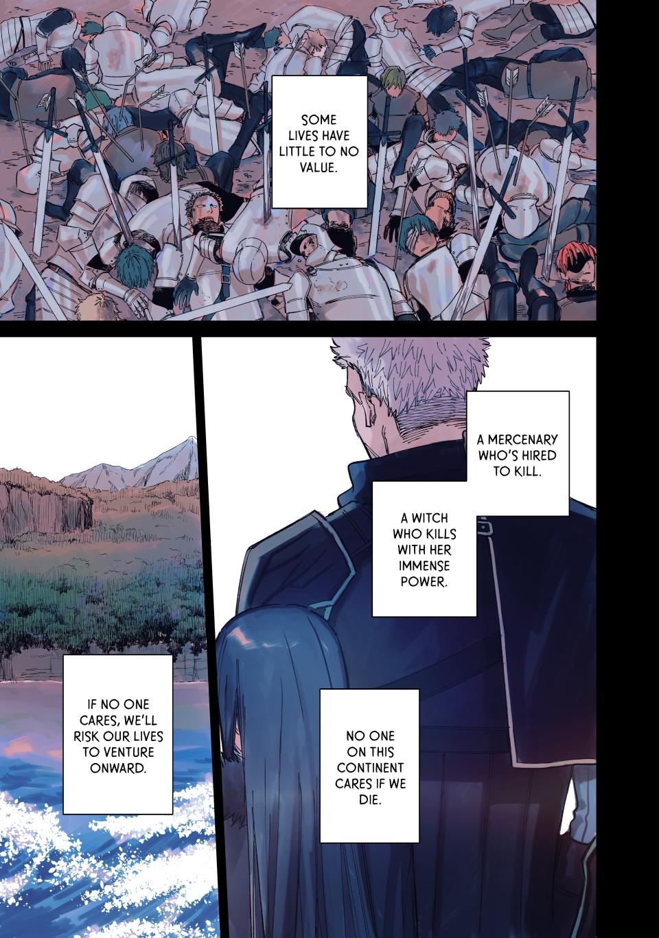 The Witch and the Mercenary Chapter 1 1