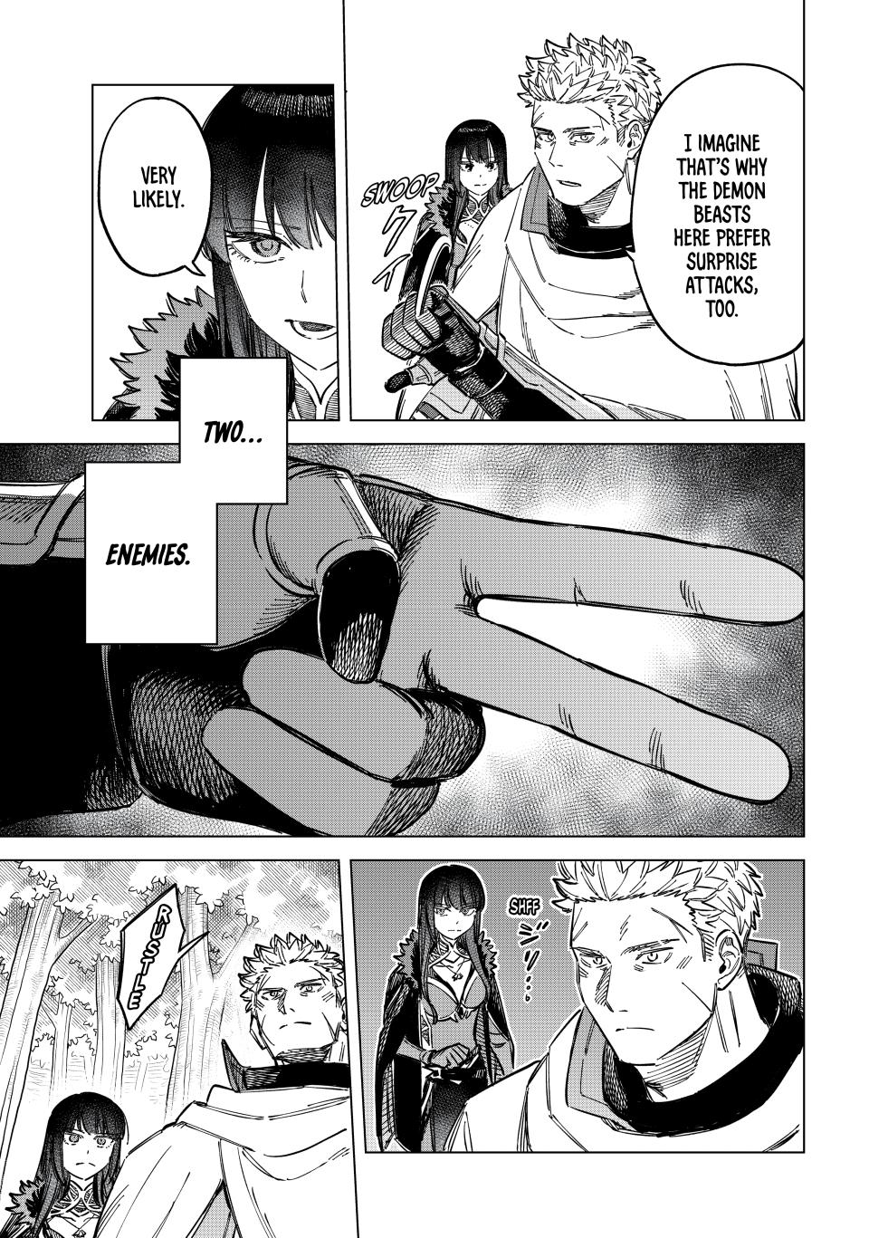 The Witch and the Mercenary Chapter 9 11