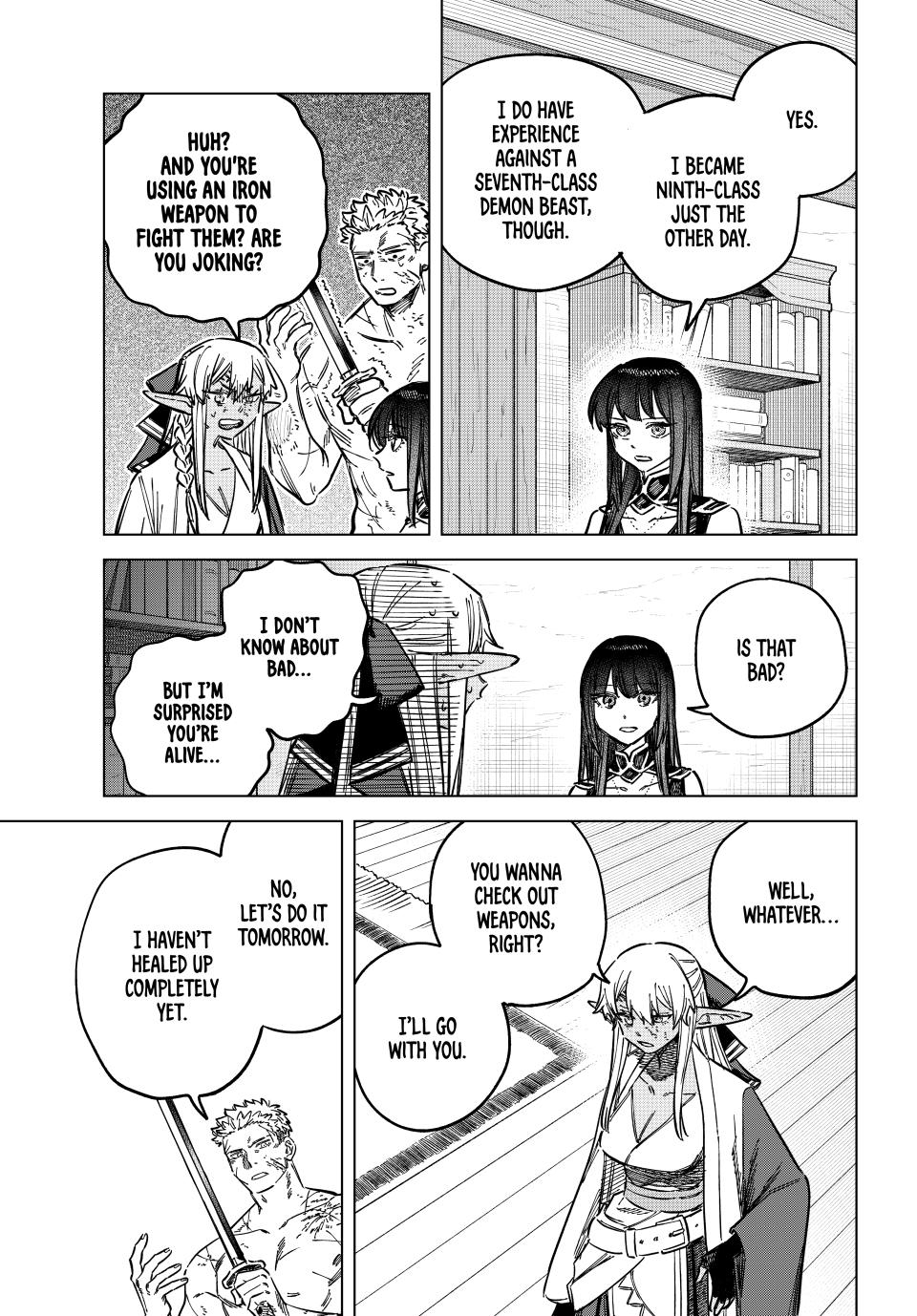 The Witch and the Mercenary Chapter 14 21