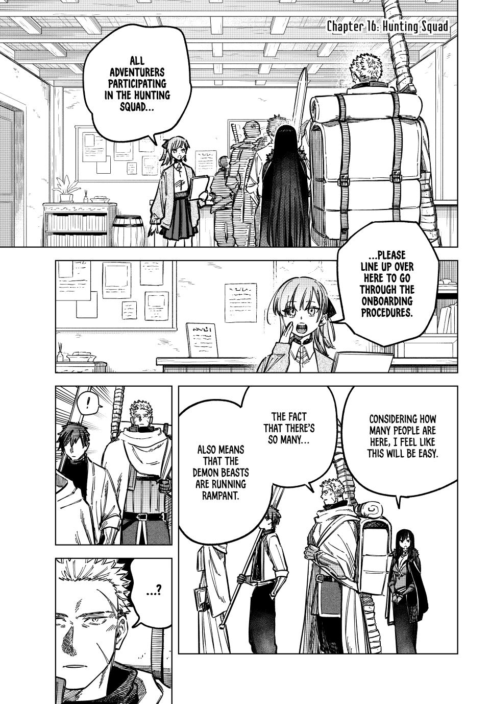 The Witch and the Mercenary Chapter 16 1