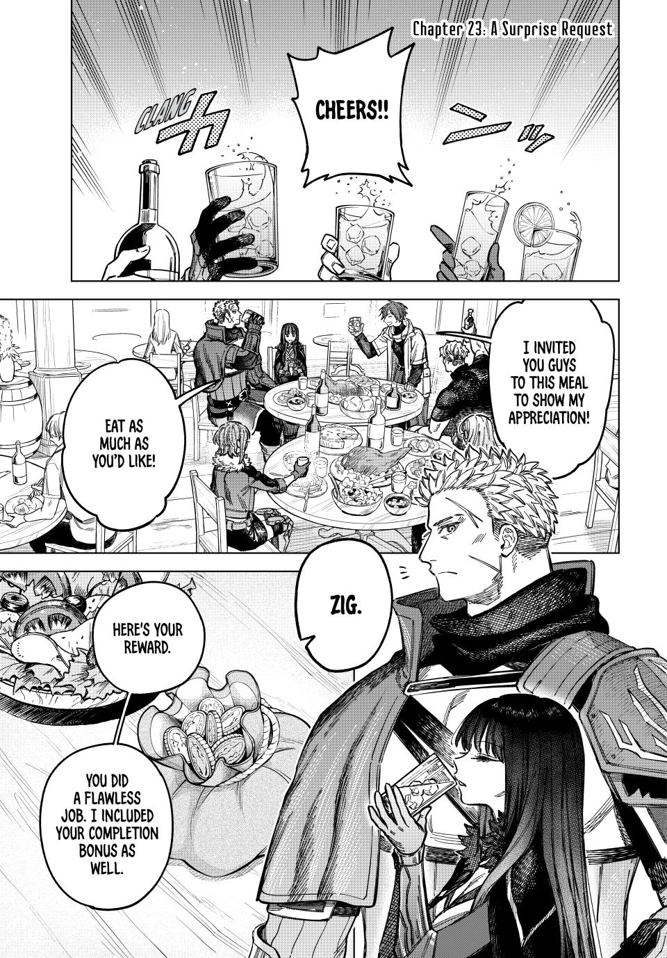 The Witch and the Mercenary Chapter 23 1